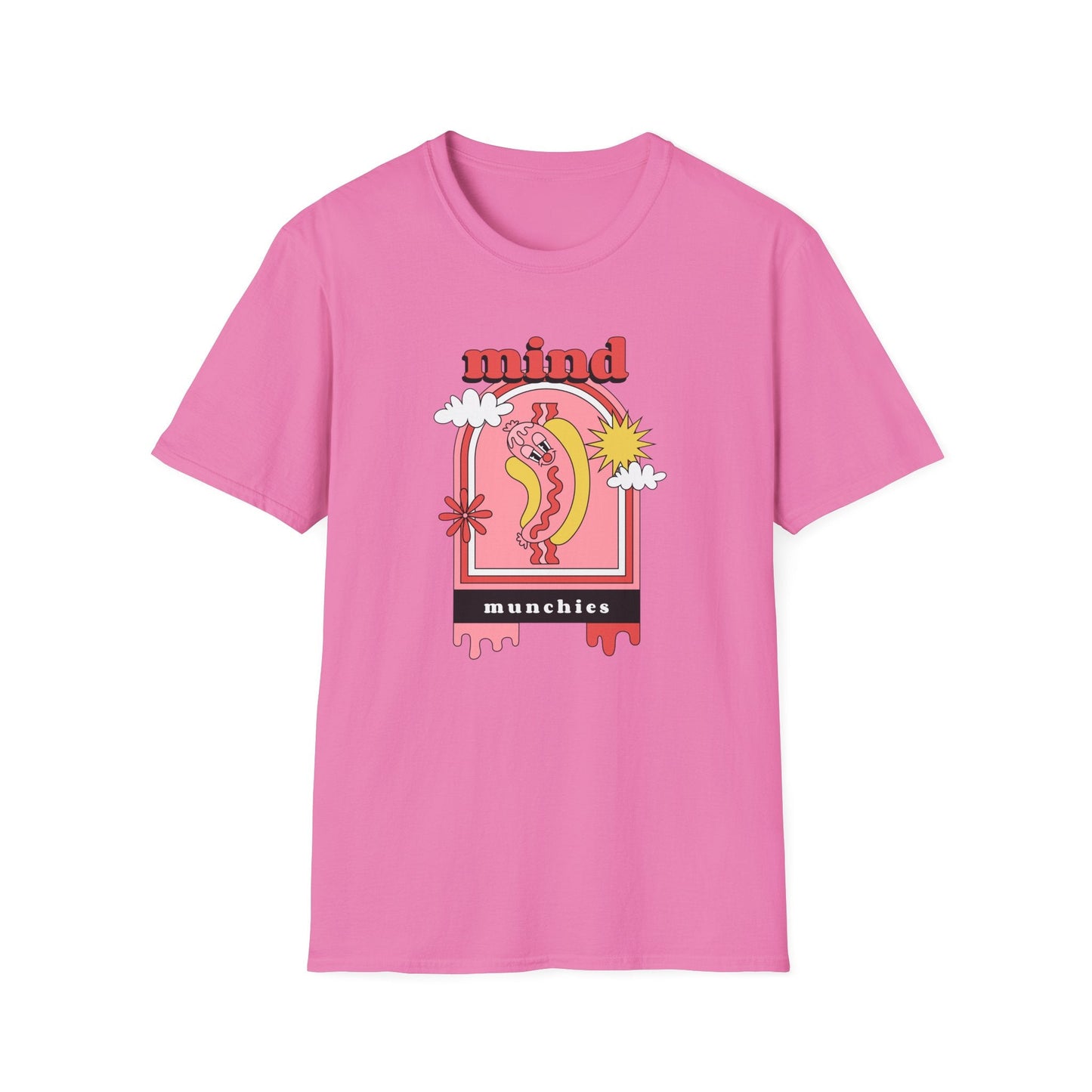 Funny Food T Shirt Unisex Softstyle Gildan 64000 100 Percent Ring Spun Cotton Lightweight Comfort