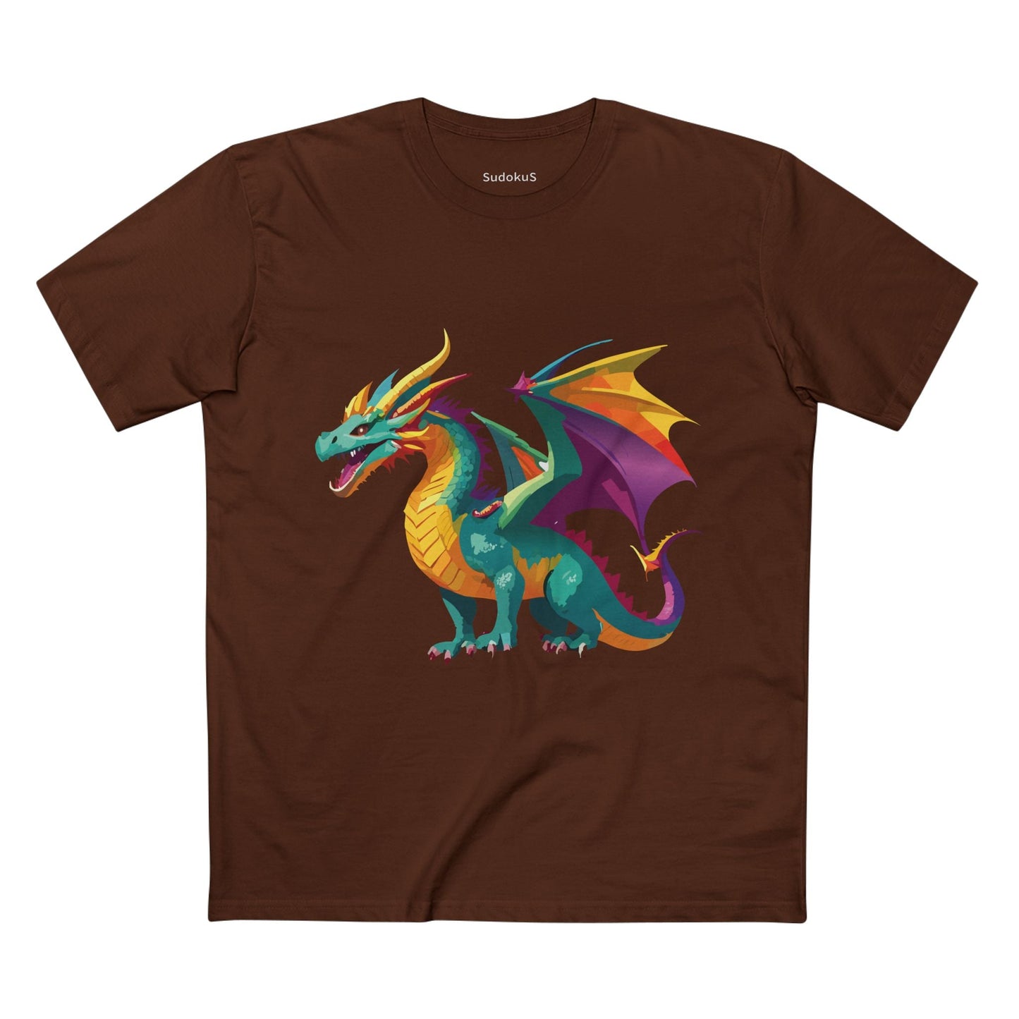 Dragon Graphic Unisex 100 Cotton Staple Tee 10