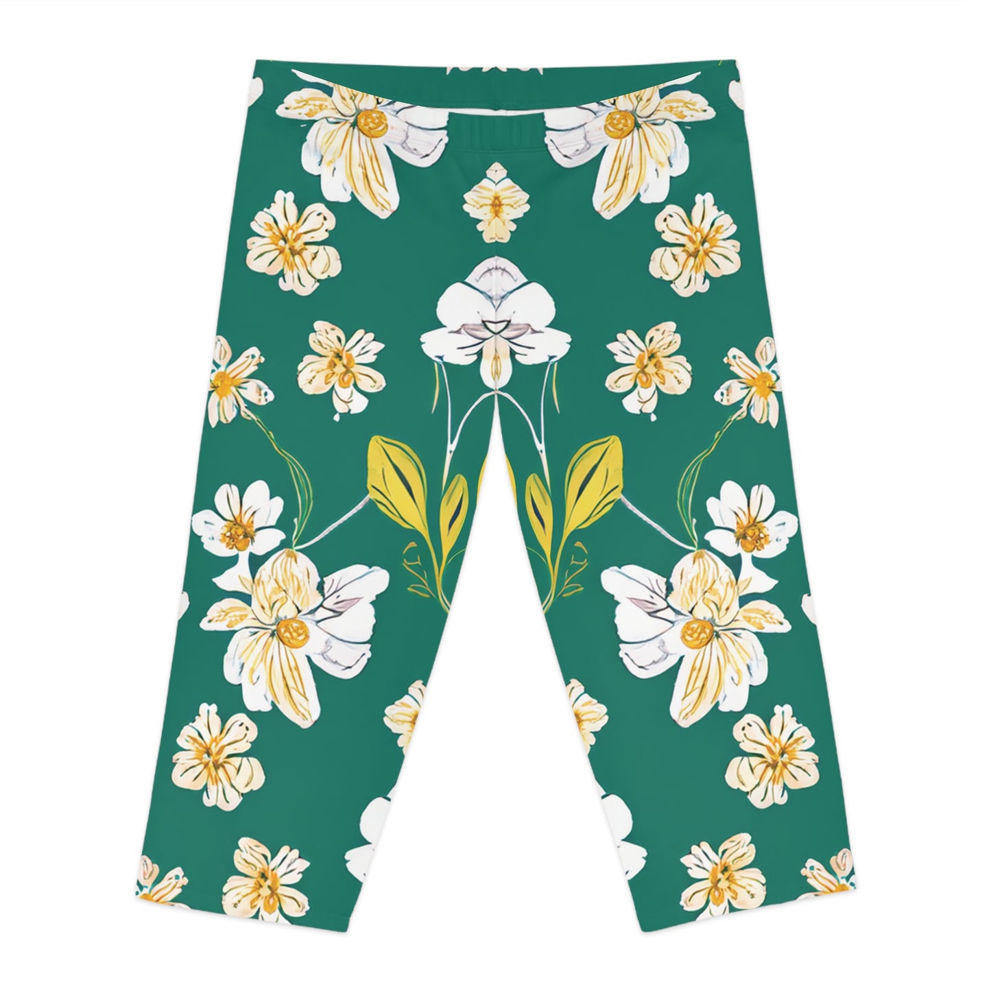 Floral Capri Leggings - PPU BEST