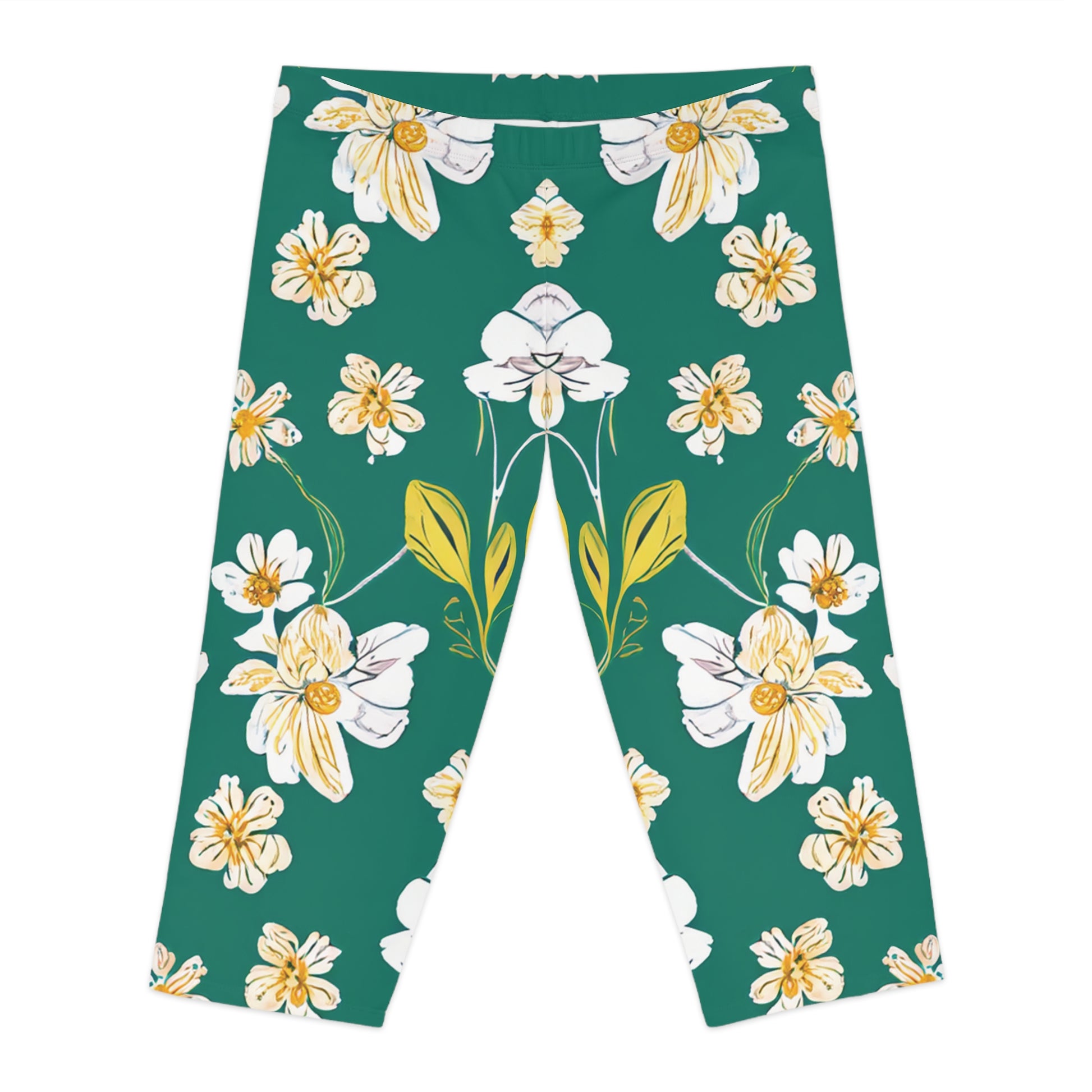 Floral Capri Leggings - PPU BEST