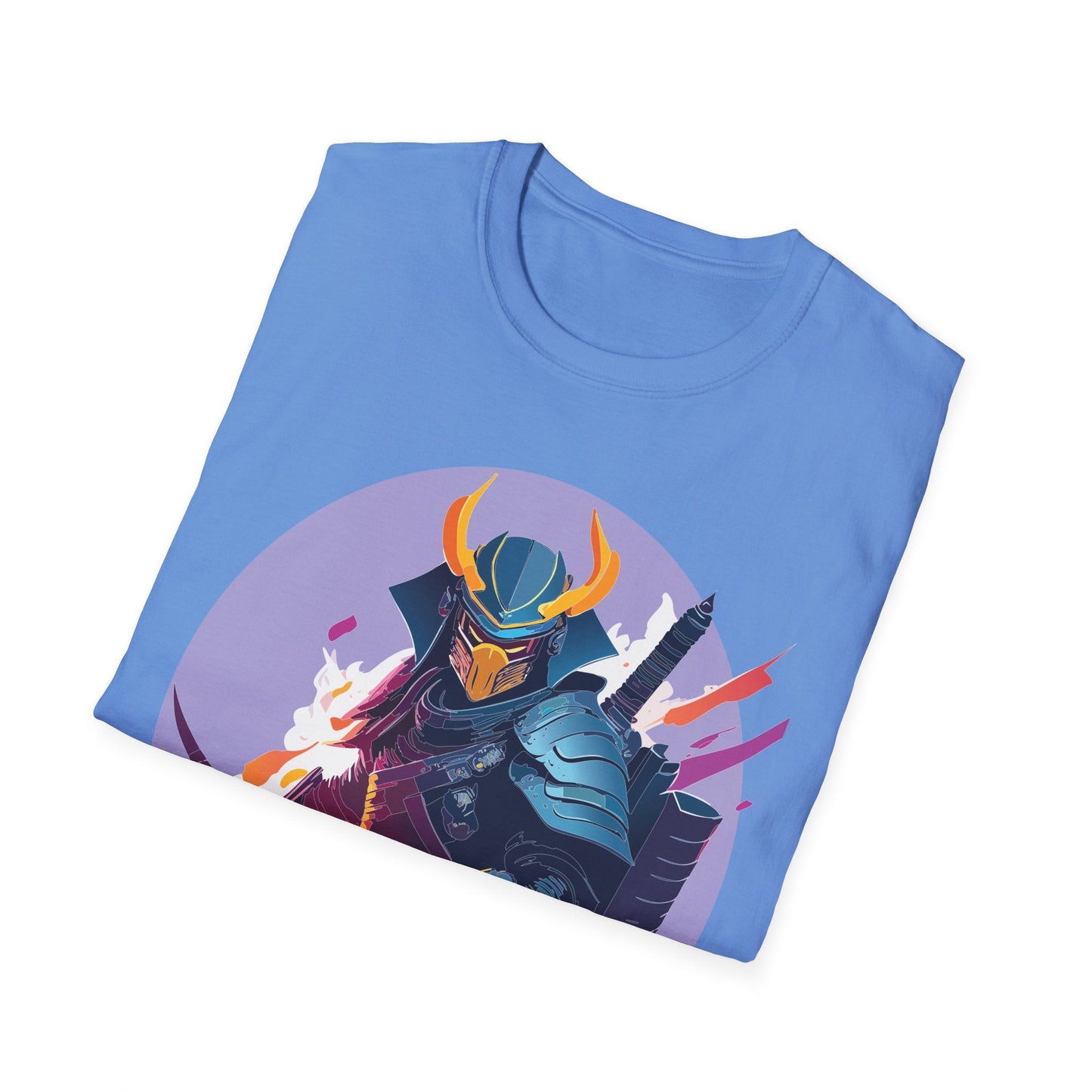 Samurai Shirt Unisex Softstyle Tee 100 Percent Ring Spun Cotton Comfortable Everyday Wear