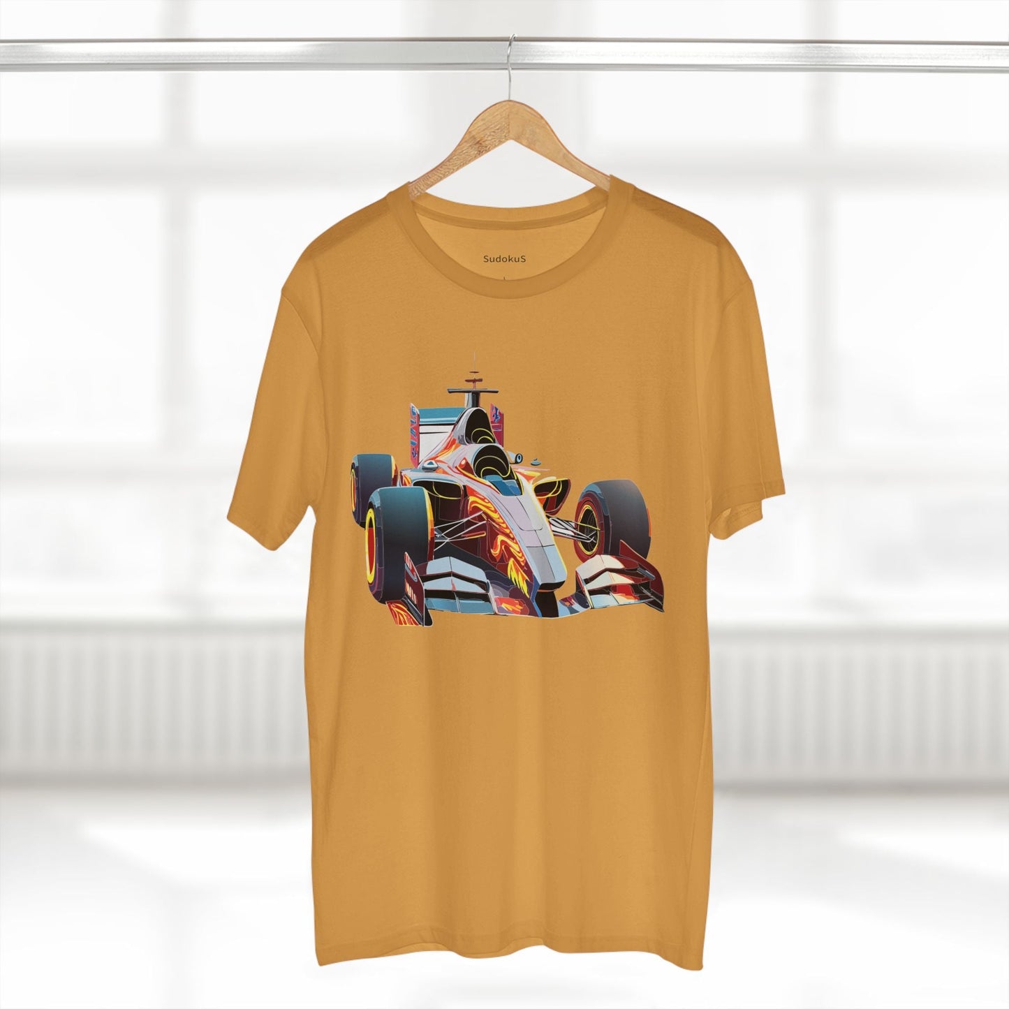 Car Graphic Unisex 100 Cotton Staple Tee 6