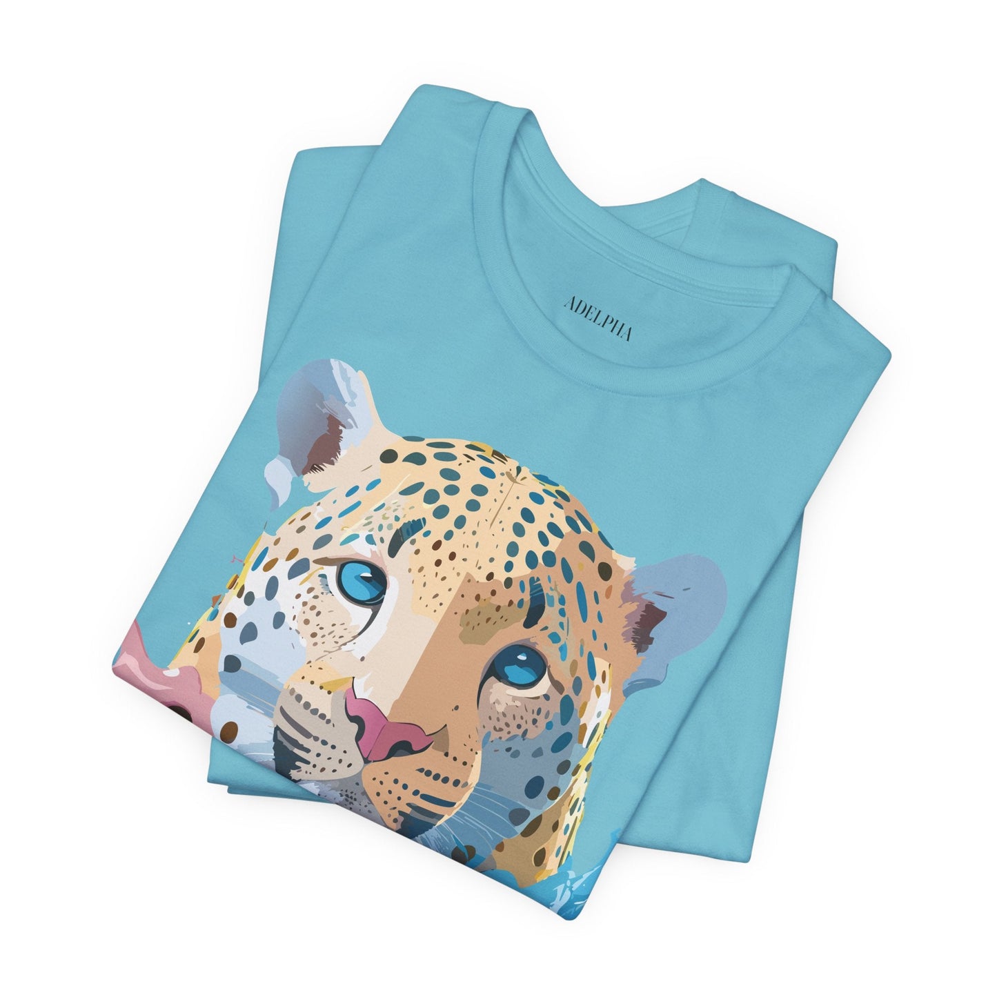 Adelpha Cheetah Graphic T Shirt Unisex Jersey Short Sleeve Vintage Art Tee