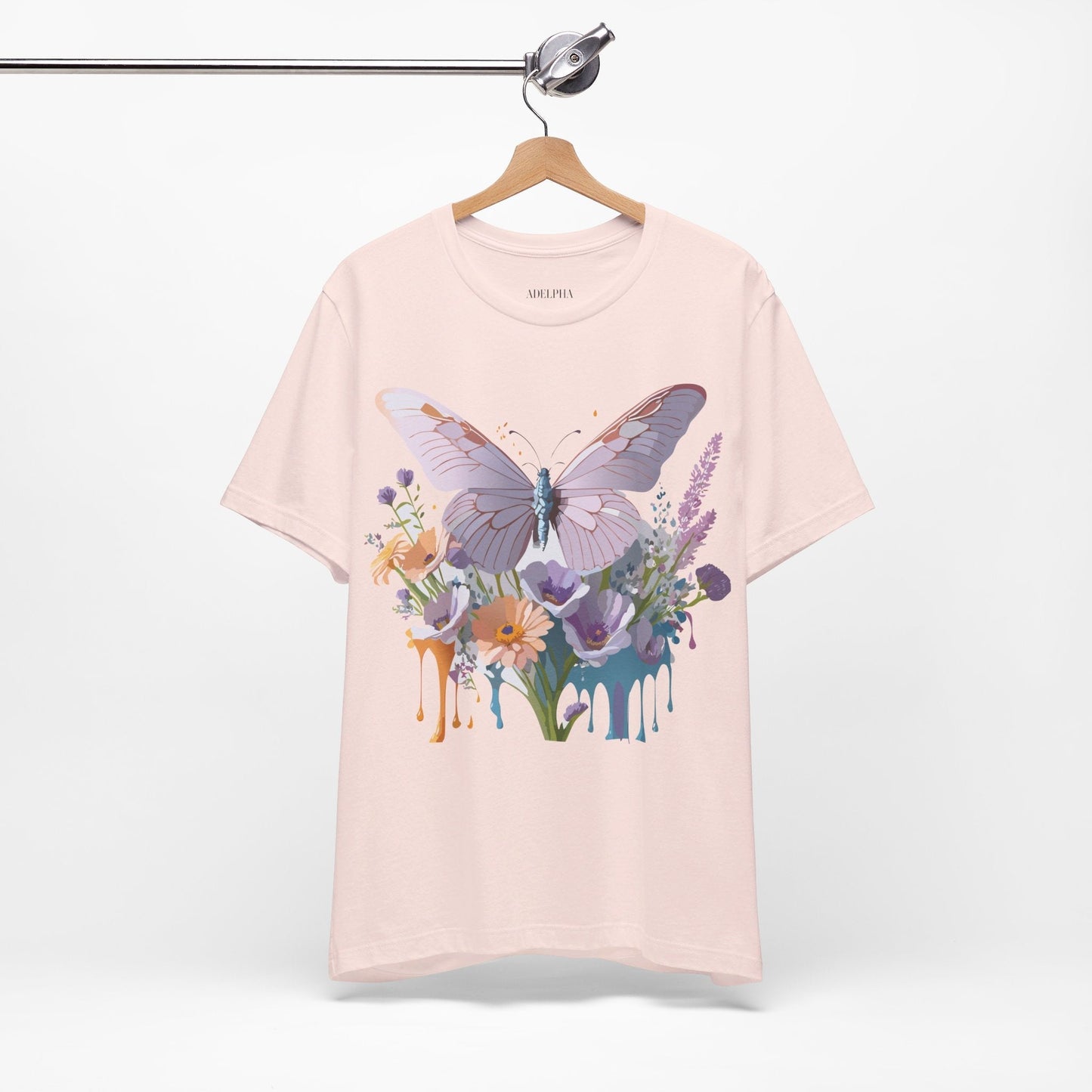 Butterfly Graphic Tee Unisex Adelpha Vintage Inspired Jersey