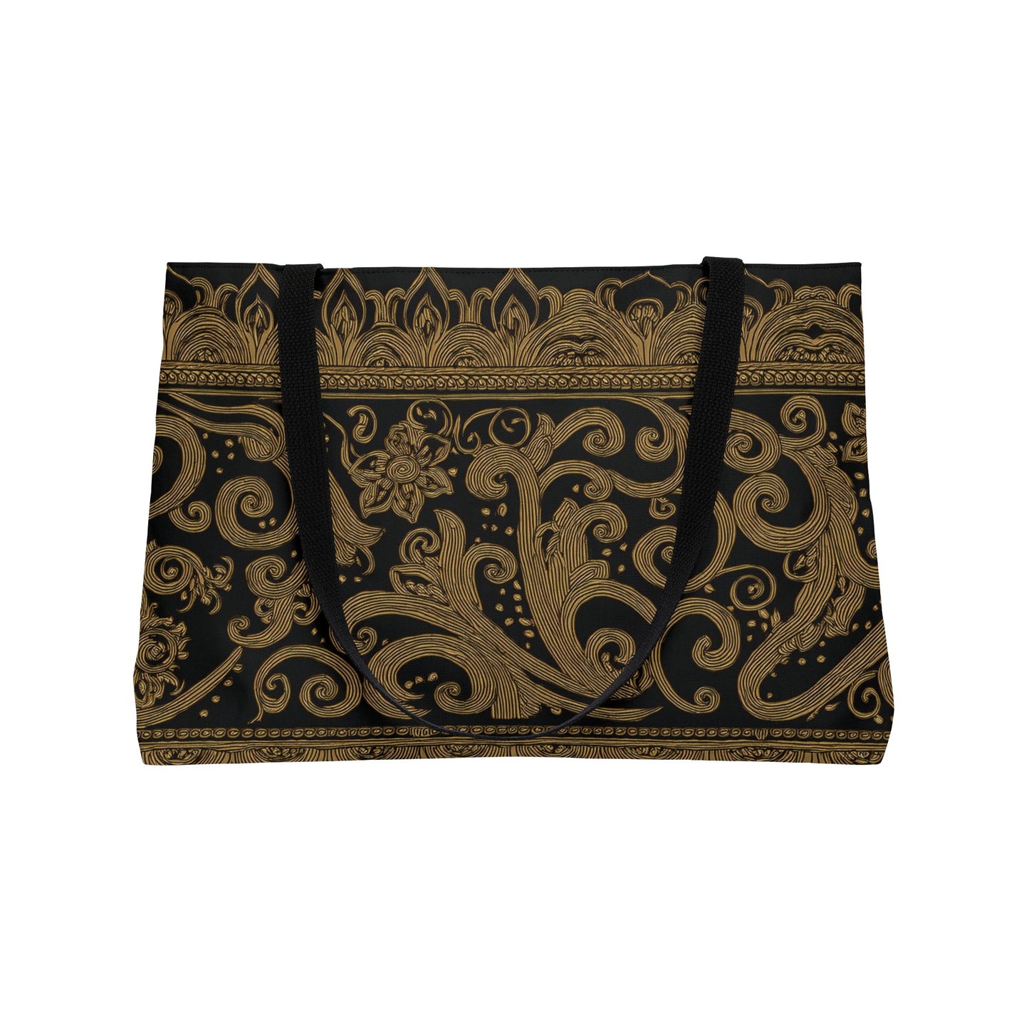 Ornament Print Big Bag High-Quality 100% Spun Poly 24x13 Canvas Art Bag OR-36