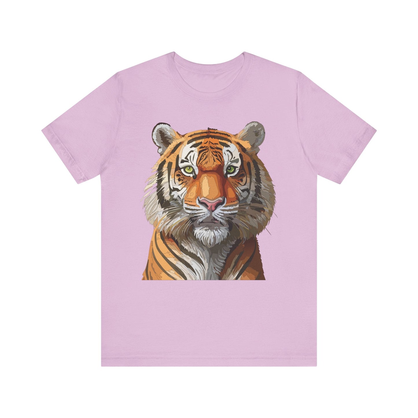 Unisex Animal Art Design Tee Shirt Wild Animals Graphic Tee Softstyle Gildan 64000
