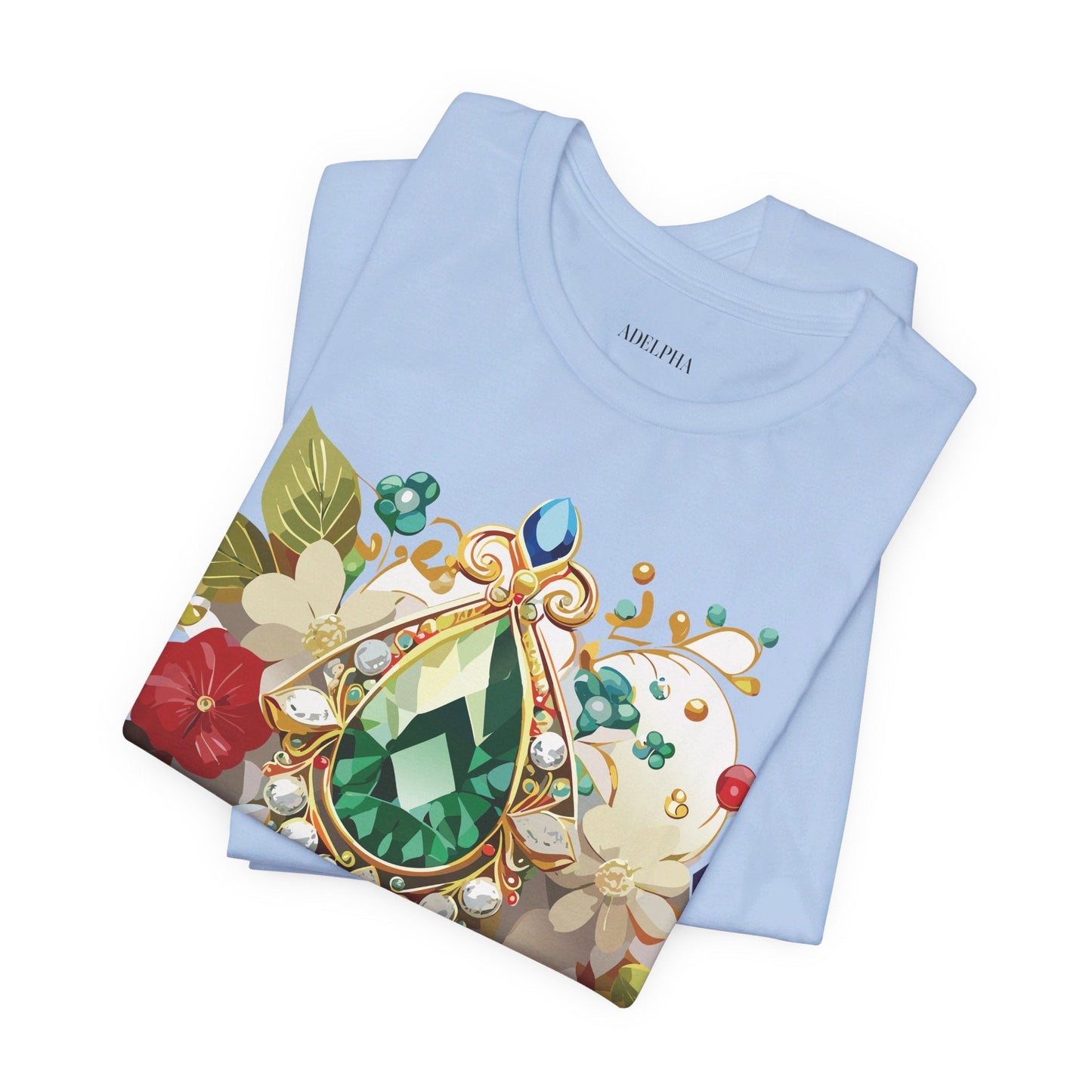 Adelpha Vintage Inspired Graphic Tee Unisex Jersey Short Sleeve Art Design Shirt
