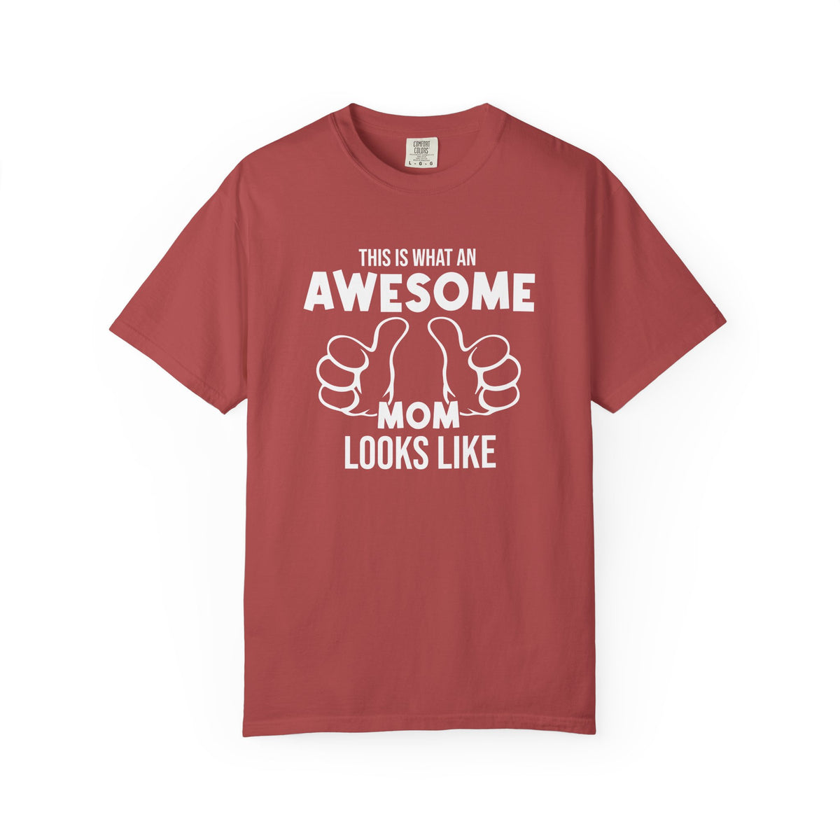 Mom T-shirt Mother's Day Mama Tee Unisex Comfort Colors Garment-Dyed Cotton h25