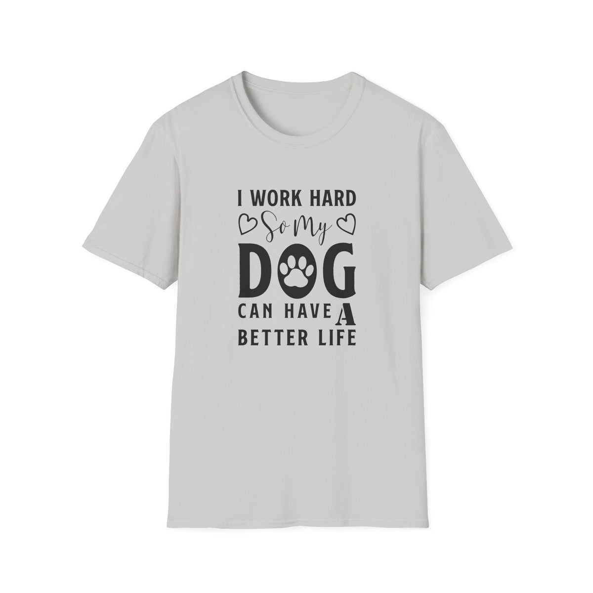 Funny Dog Lover Graphic Unisex Cotton T-Shirt Softstyle