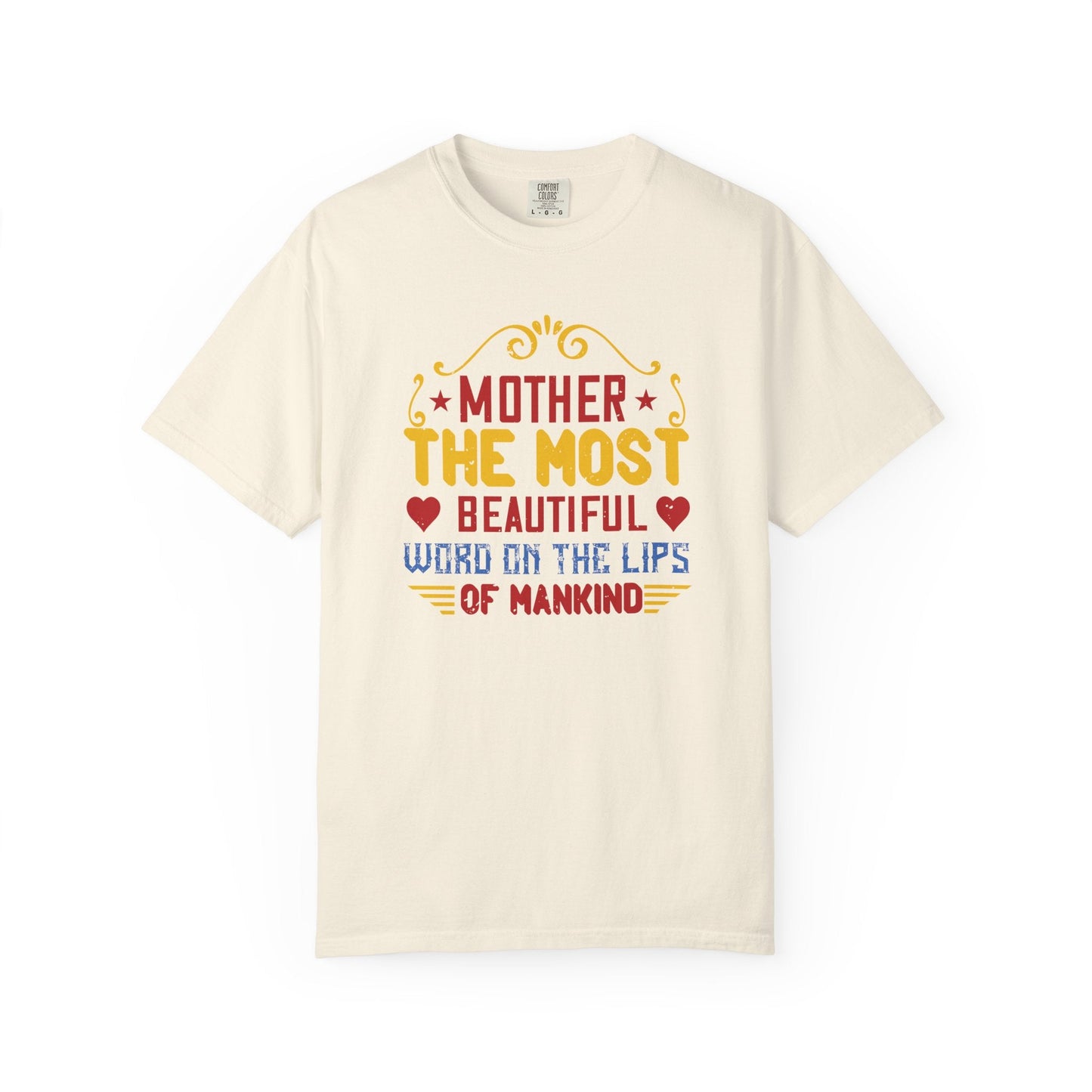 Mom T-shirt Mother Day Mama Tee Unisex Comfort Colors Garment-Dyed Cotton h84