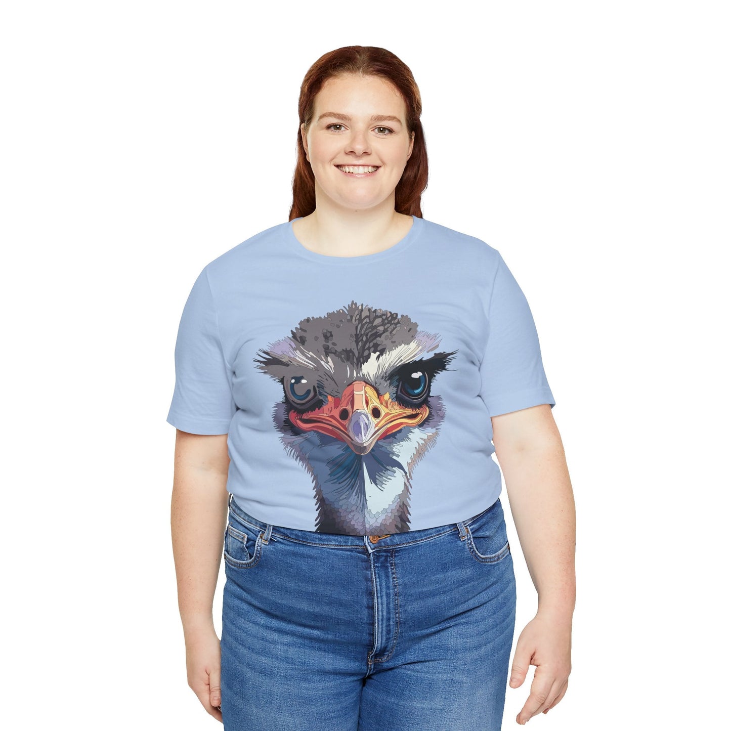 Unisex Animal Tee Shirt With Art Design Wild Animals Shirt Gildan Softstyle 64000