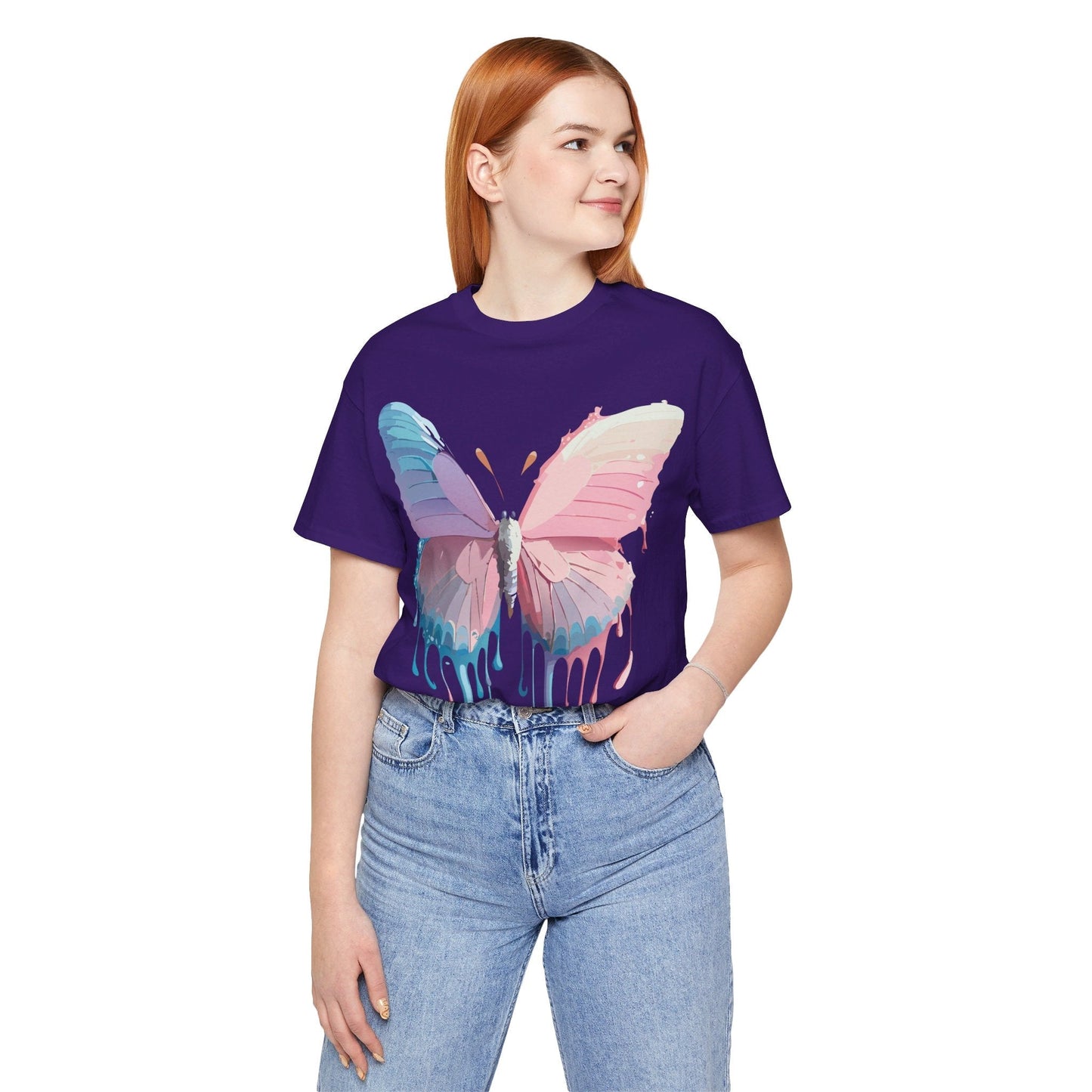 Adelpha Butterfly Graphic Tee Unisex Short Sleeve Art Design Shirt