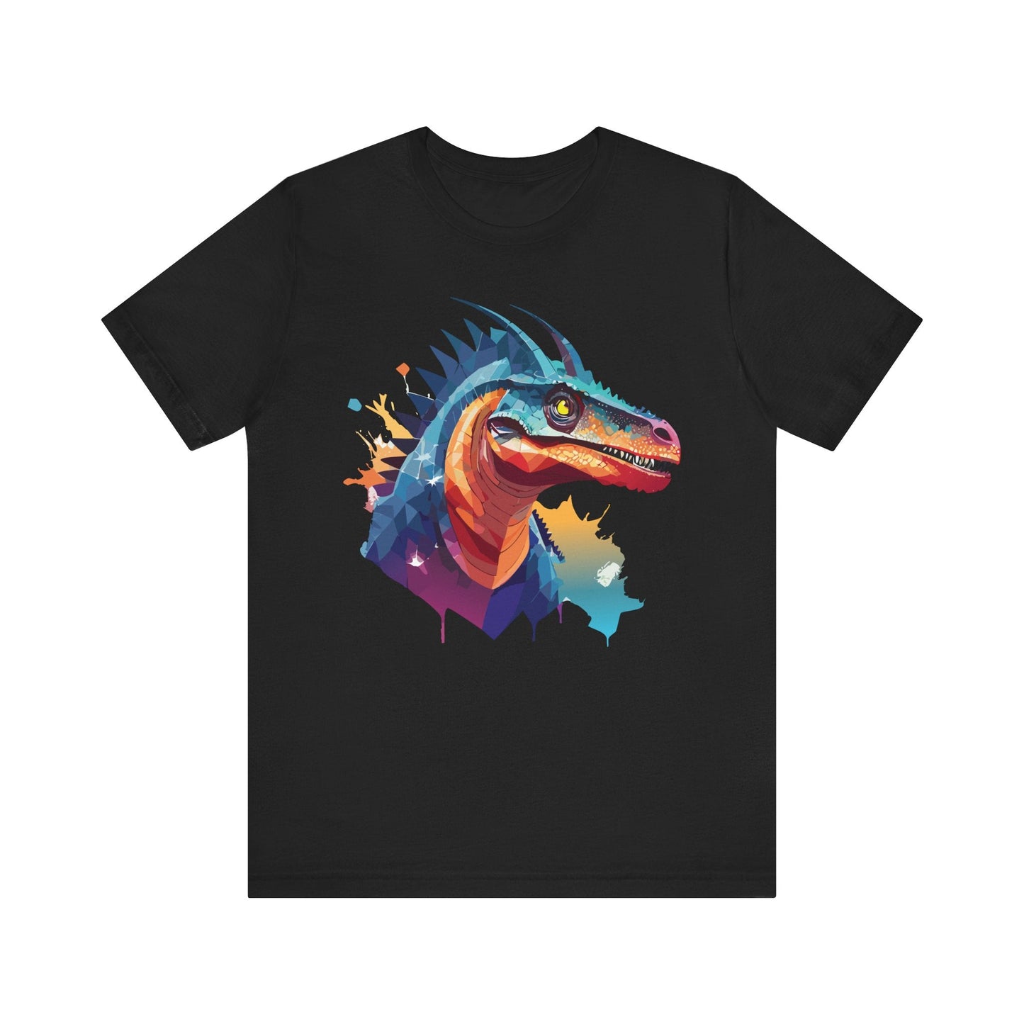Unisex Animal Tee Shirt With Animals Art Design Wild Animals Shirt For Everyday Wear