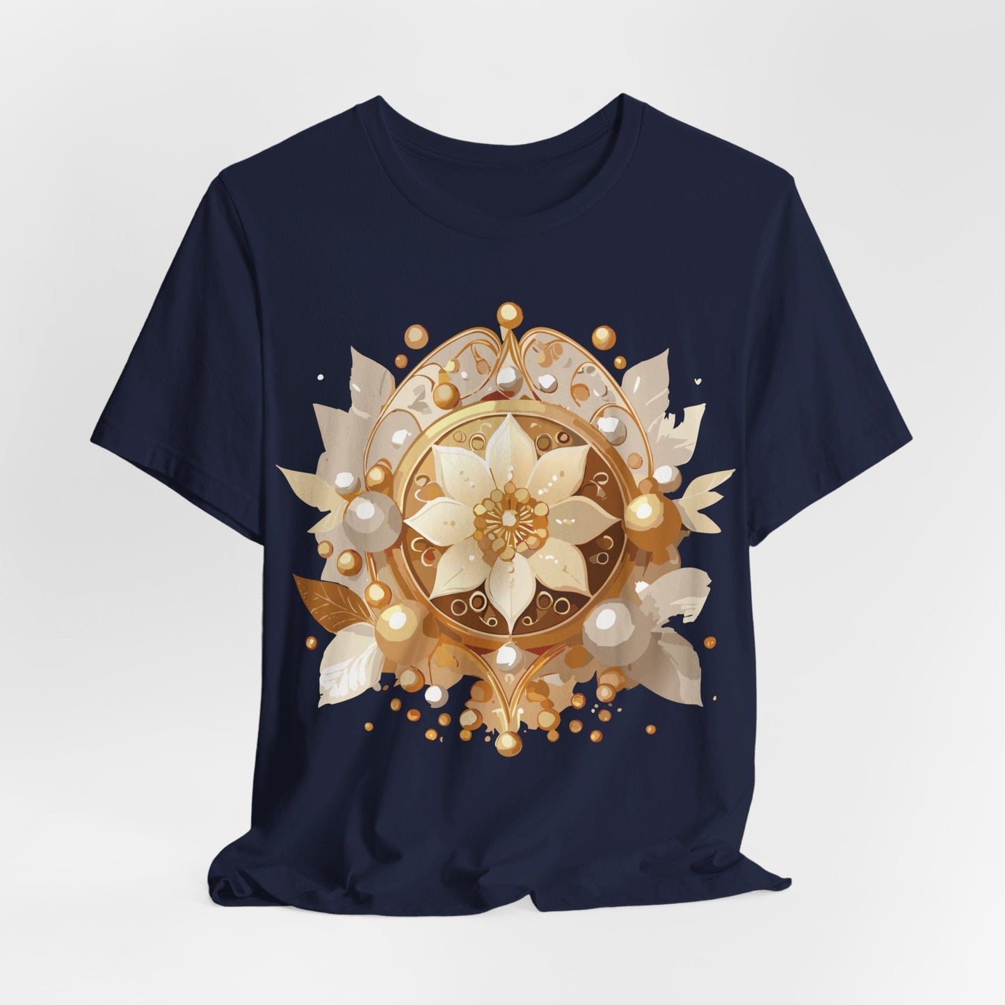 Jewelry Graphic Unisex 100 Cotton Vintage Treasure Art T-Shirt 47