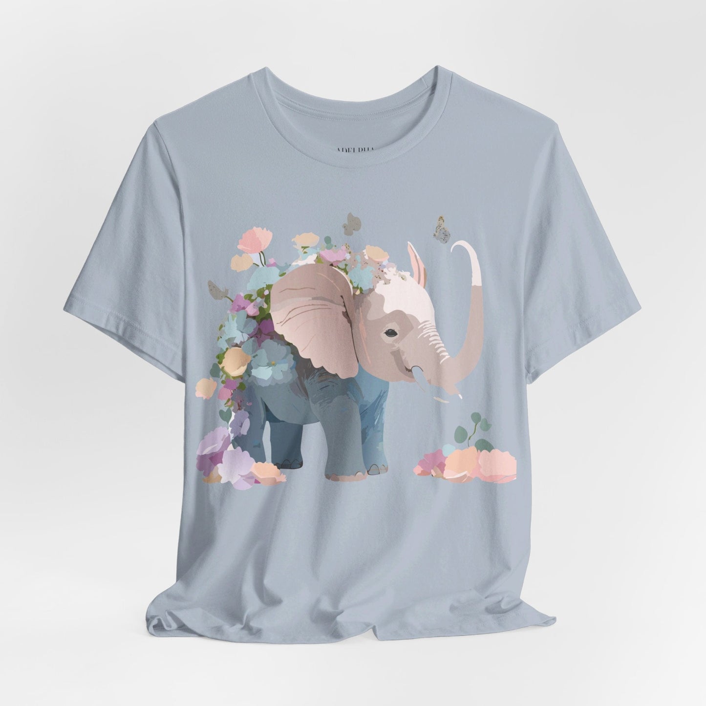 Elephant Graphic Tee Unisex Jersey Short Sleeve Art Design Adelpha Premium Vintage Inspired