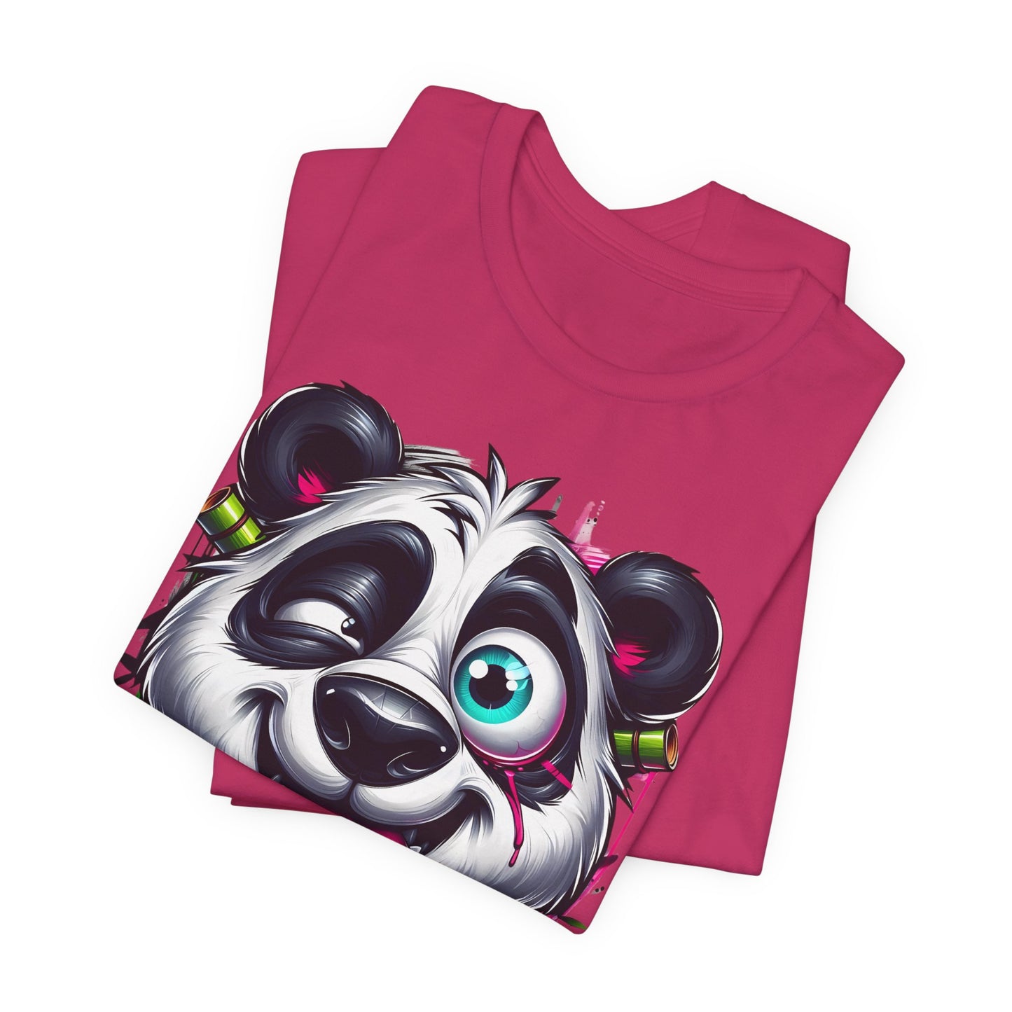 DiDi Panda Shirt, Funny Animal T-Shirt, Cartoon Top, Funny Panda Tee Shirt, Animal Tees, Art Design T-Shirt, Graphic Tee