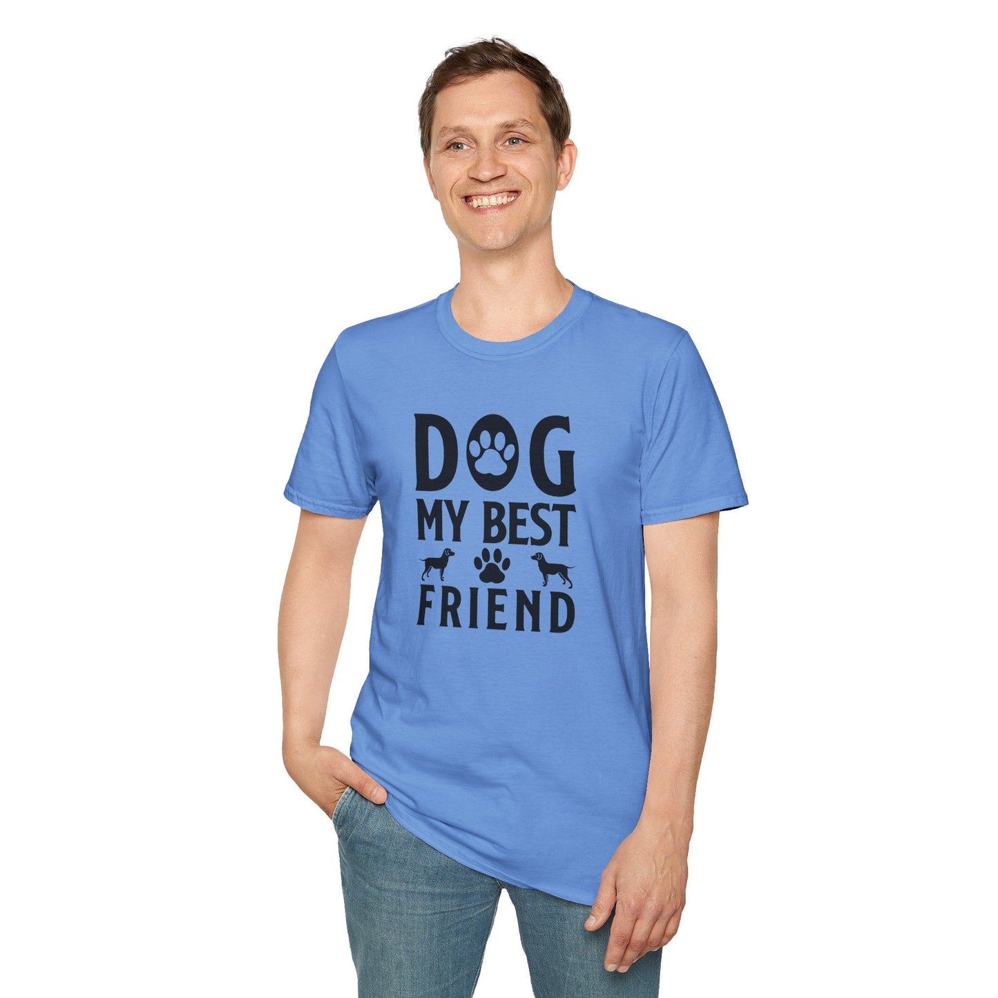 Dog Slogan T Shirts With Funny Quotes Tee Shirt Unisex Gildan Softstyle 64000 100 Percent Cotton