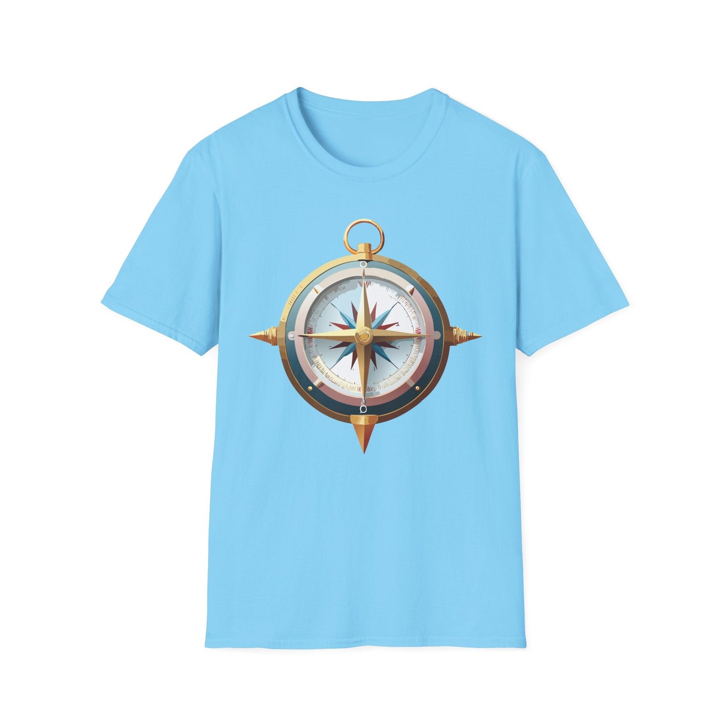 Compass Navigator Graphic Tee Unisex 100 Cotton 30