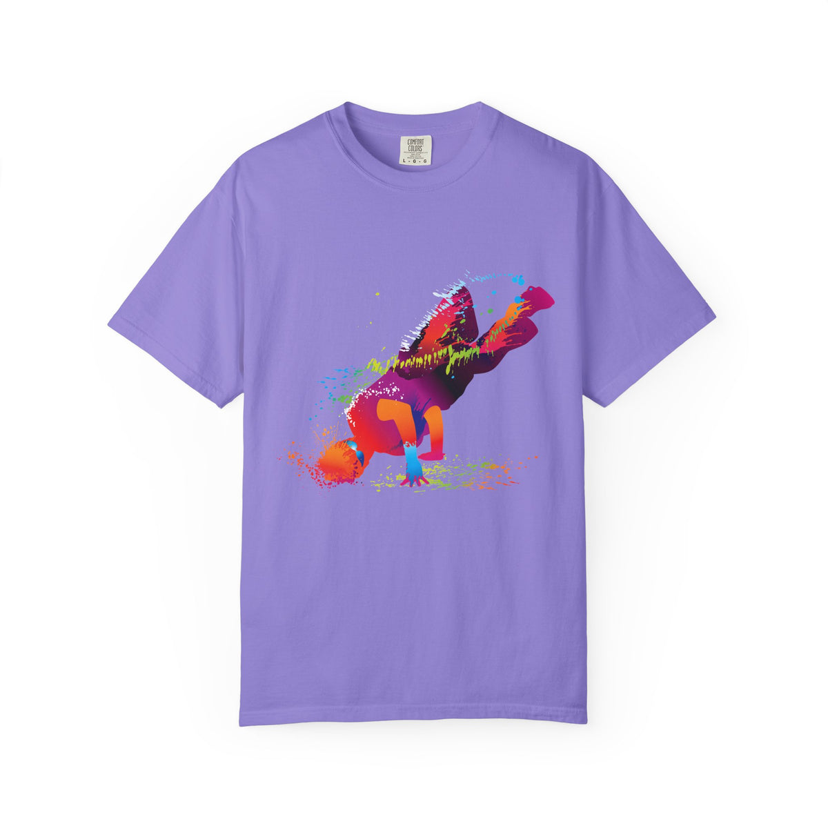 Sports Graphic Unisex T-Shirt Garment Dyed Cotton Relaxed Fit Comfort Colors 1