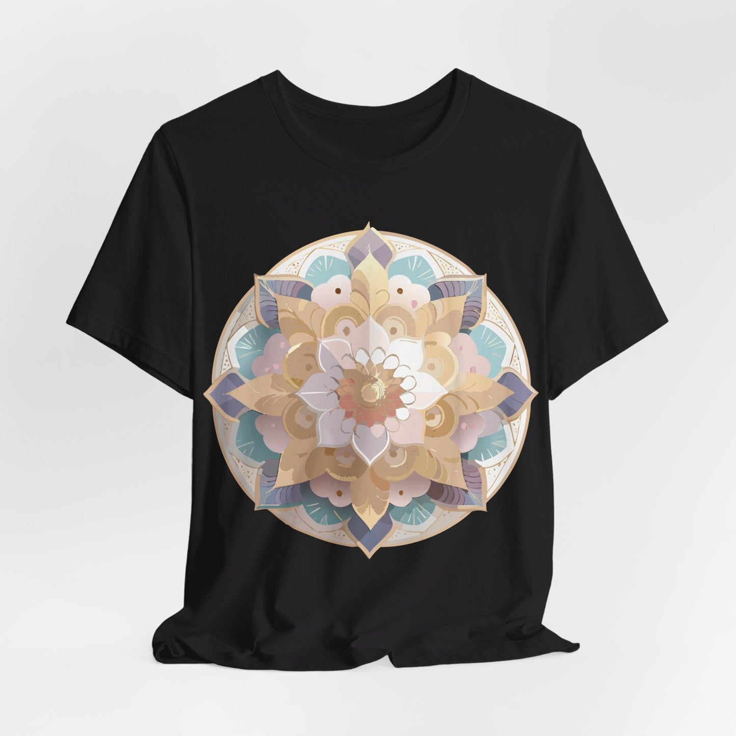 Adelpha Mandala Graphic Tee Unisex Jersey Short Sleeve Vintage Inspired Art Design Shirt