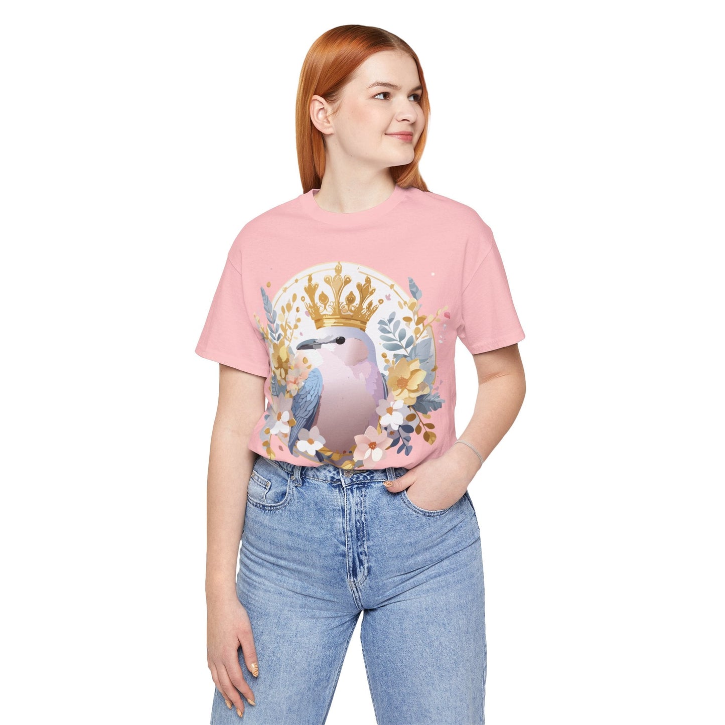 Adelpha Medallion Graphic Tee Unisex Short Sleeve Vintage Inspired Artwork Shirt