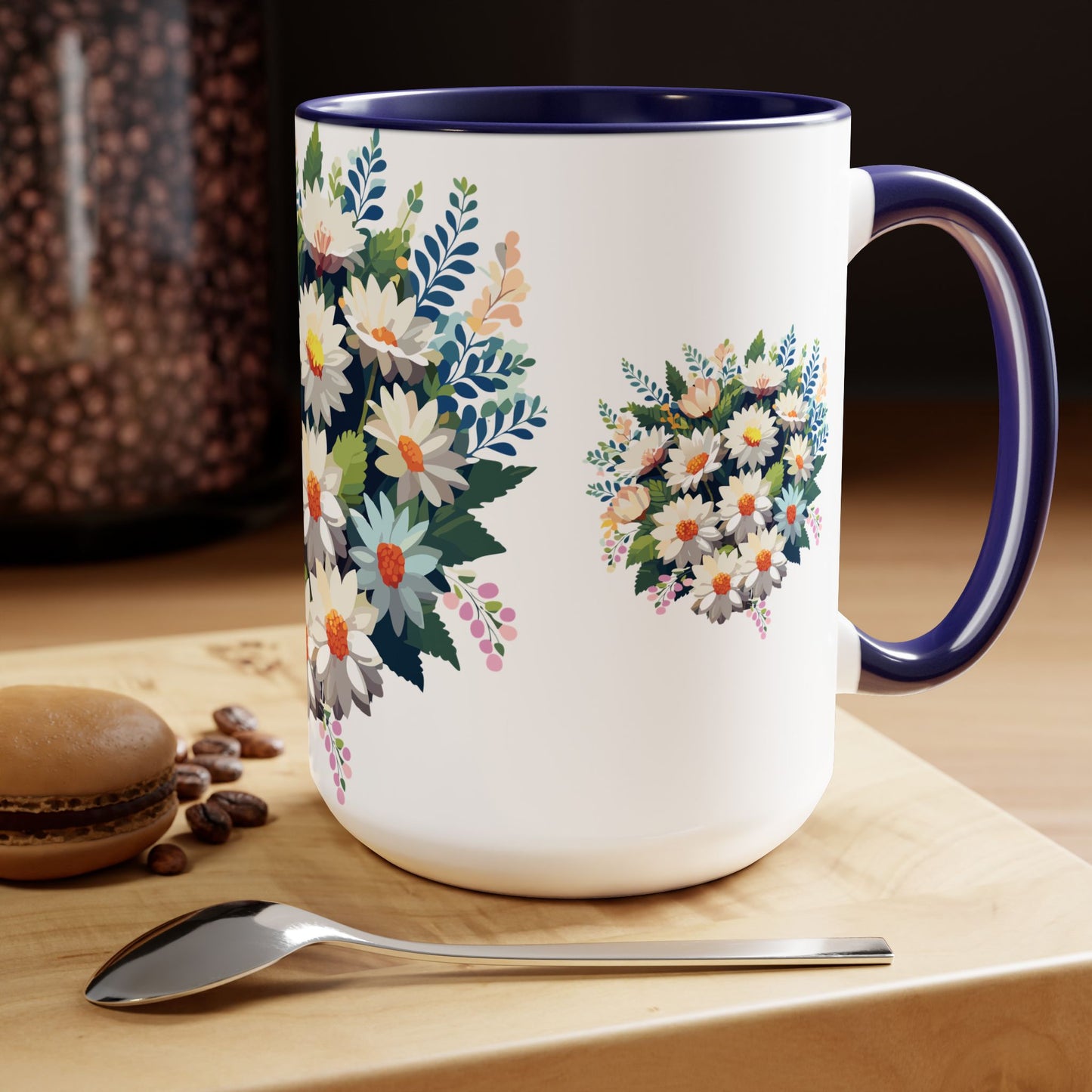 Floral Mug, Floral Cup