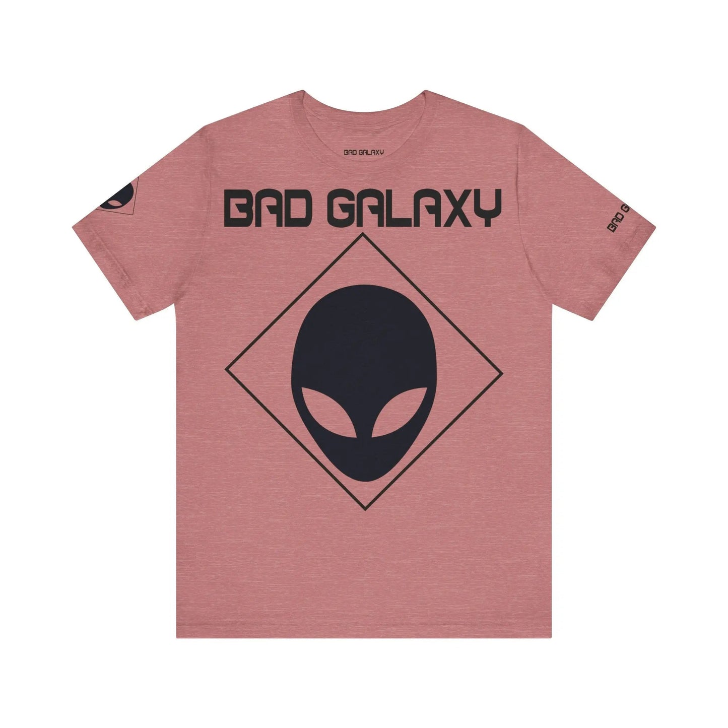 Bad Galaxy Alien Graphic Tee Shirt 100 Percent Cotton Lightweight Eco Friendly Wear