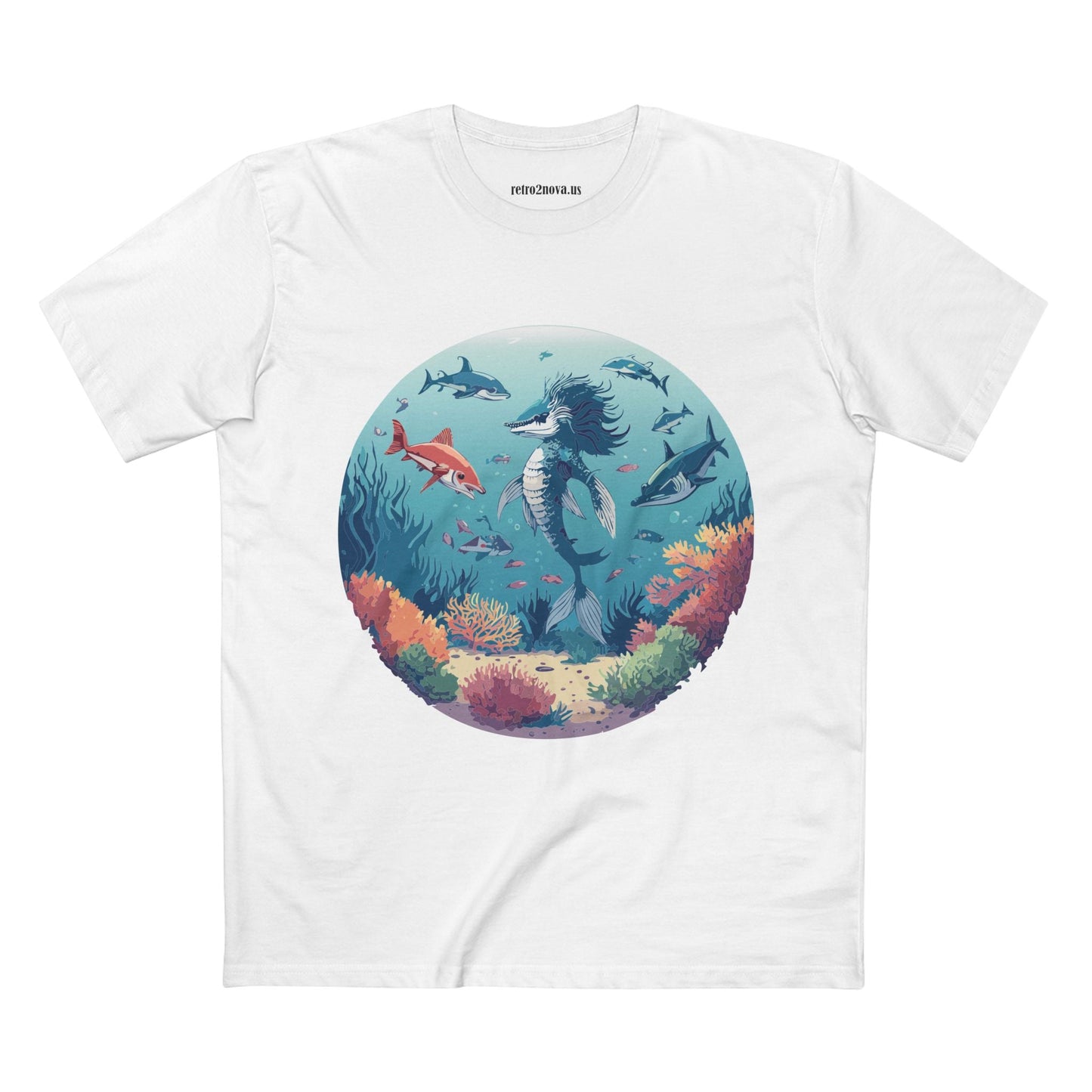 Ocean Shirt Ocean Pacific OP 15 Unisex Premium Cotton Tee With Original Art Design