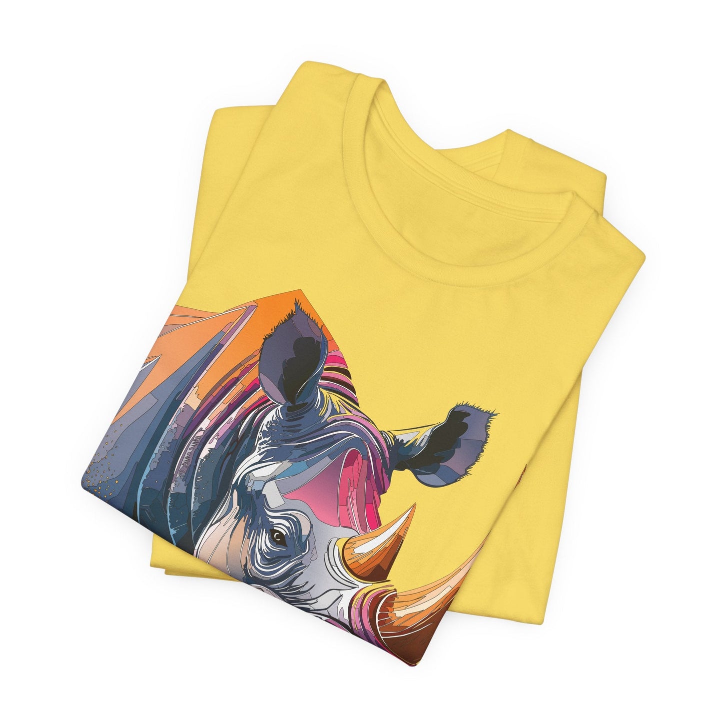 Unisex Animal Print Tee Shirt Featuring Wild Animals Art Design For Everyday Wear