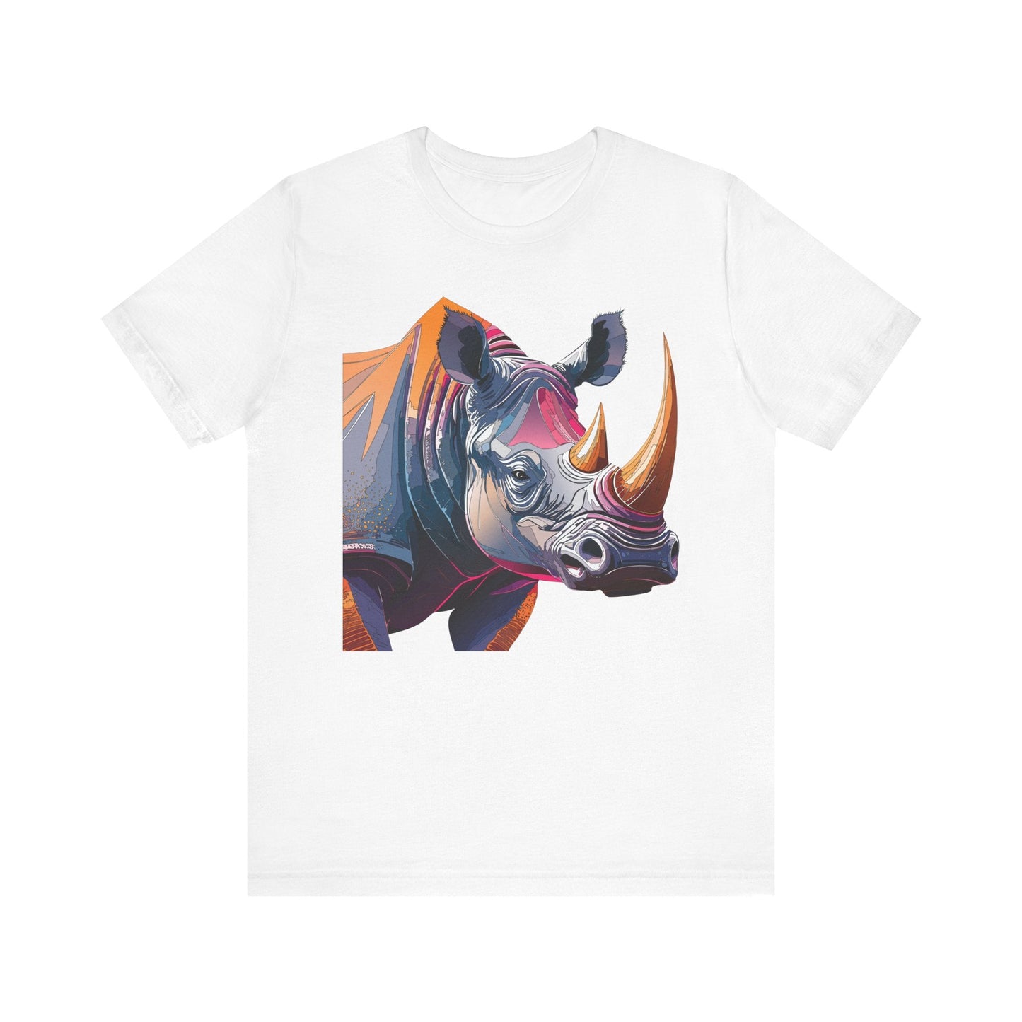 Unisex Animal Print Tee Shirt Featuring Wild Animals Art Design For Everyday Wear