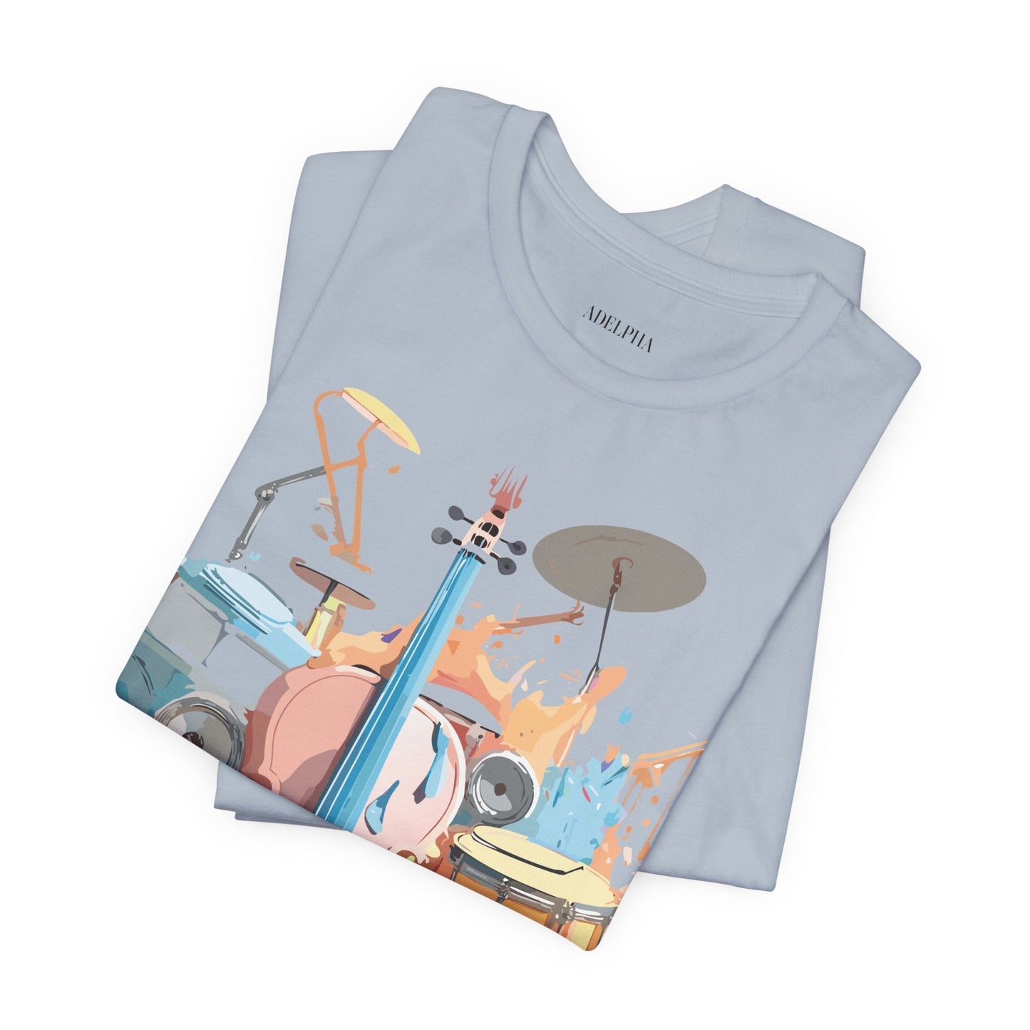 Adelpha Graphic Tee Unisex Short Sleeve Shirt With Vintage Inspired Artwork Design