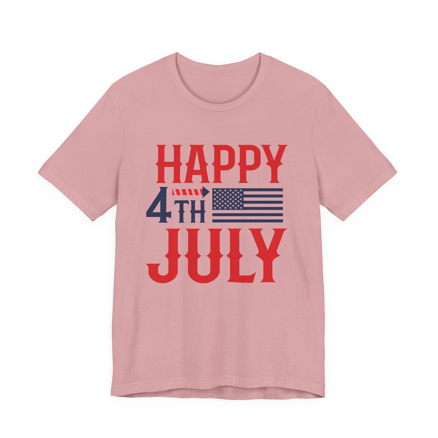 American Flag Graphic Unisex Cotton T-Shirt 011