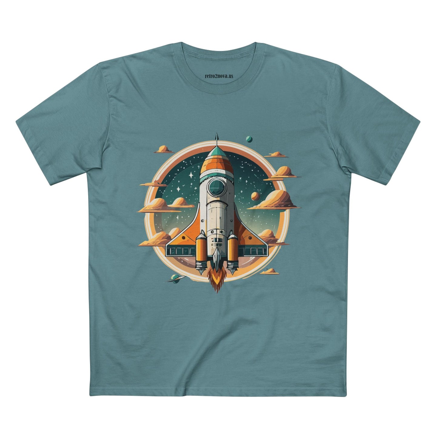 Cosmos Shirt Unisex Premium Cotton Tee With Original Art Design By Retro2Nova Collection