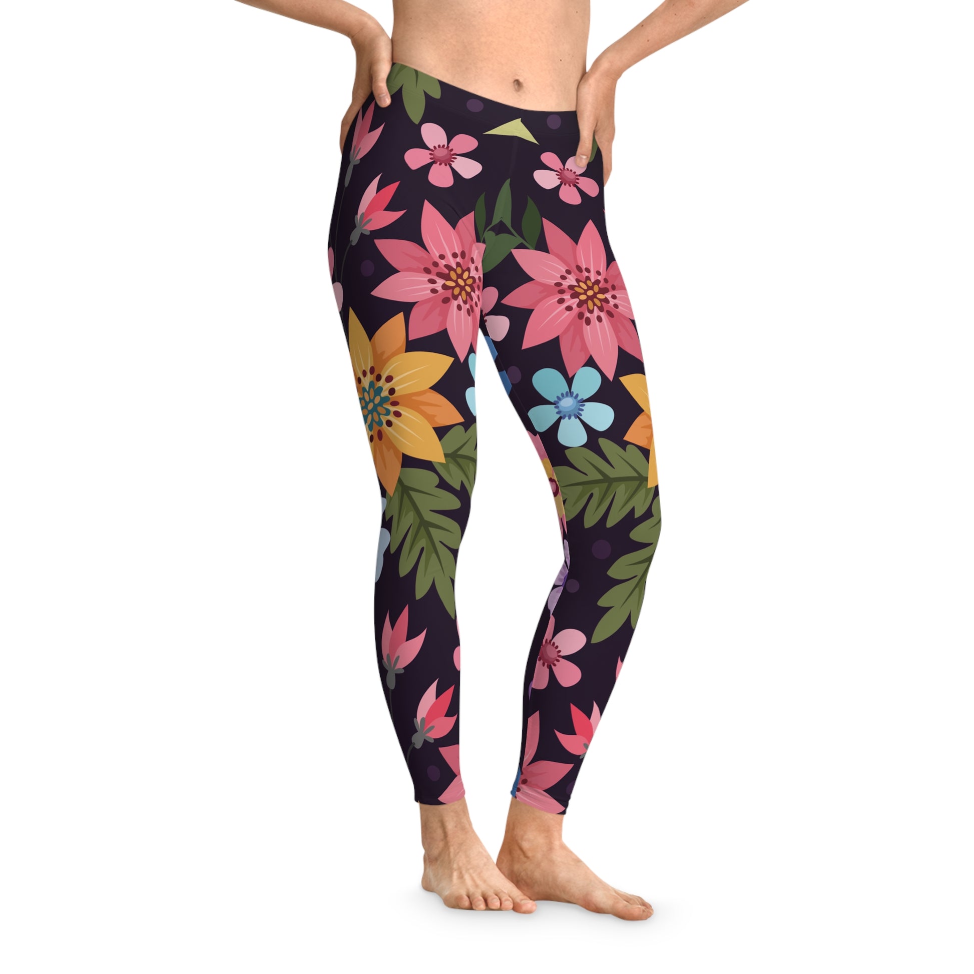 Floral Leggings - PPU BEST