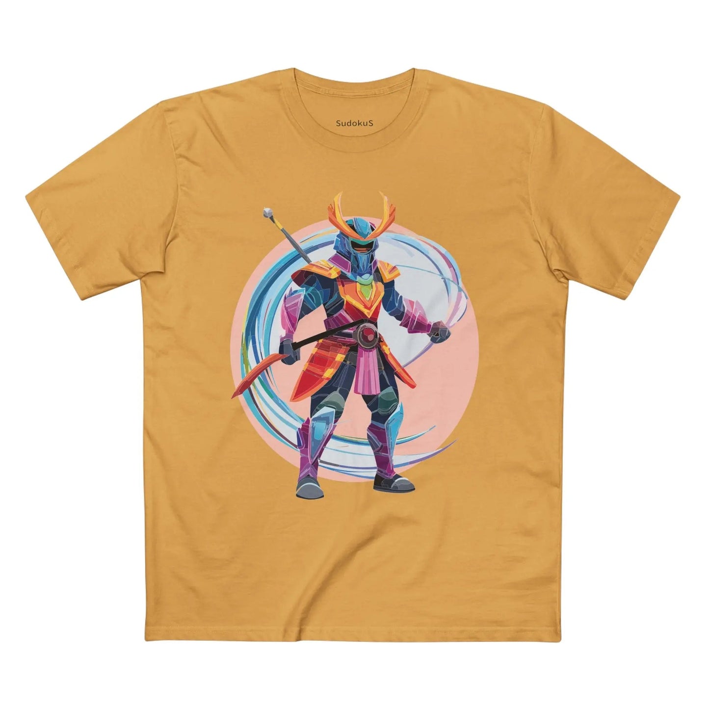 Samurai Graphic Unisex 100 Cotton Staple Tee 21
