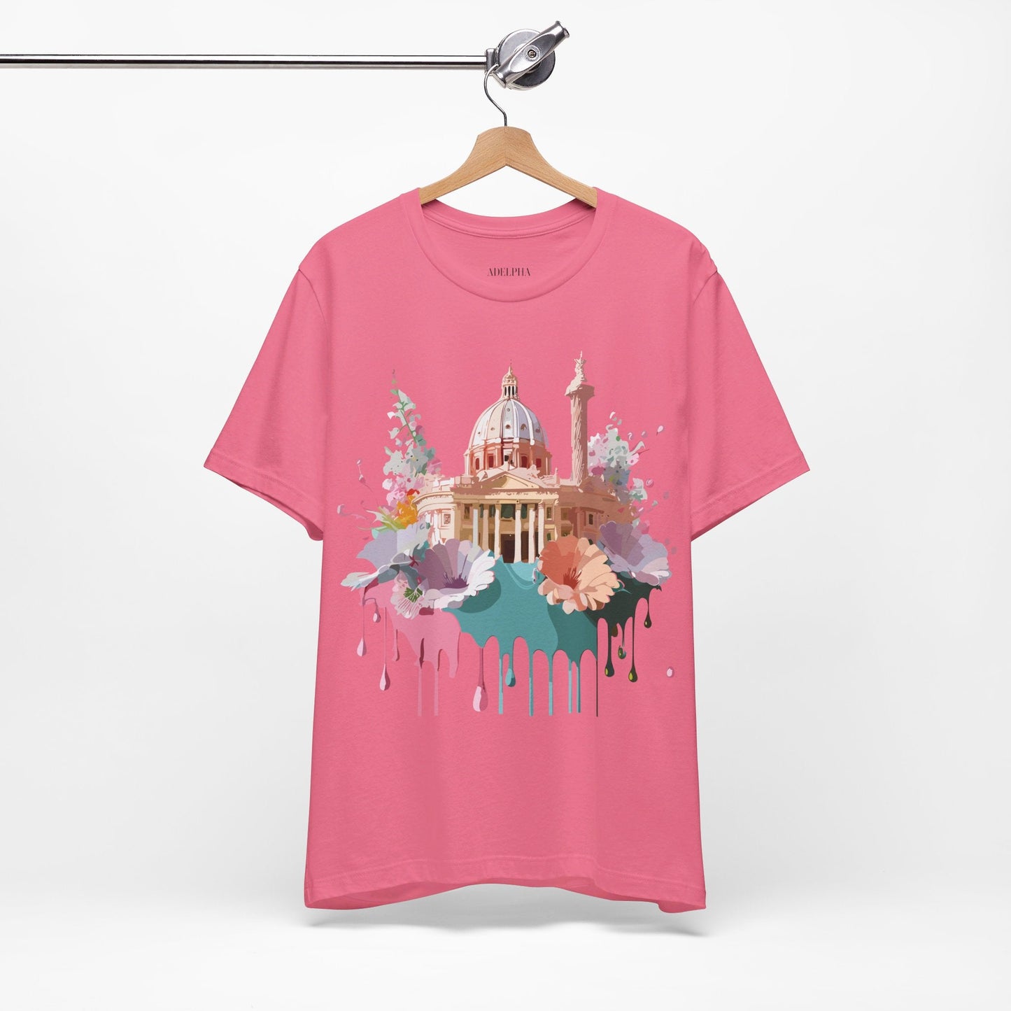 Unisex Rome Graphic Tee Tourist Shirt Adelpha Vintage Artwork Premium Comfort Everyday Wear