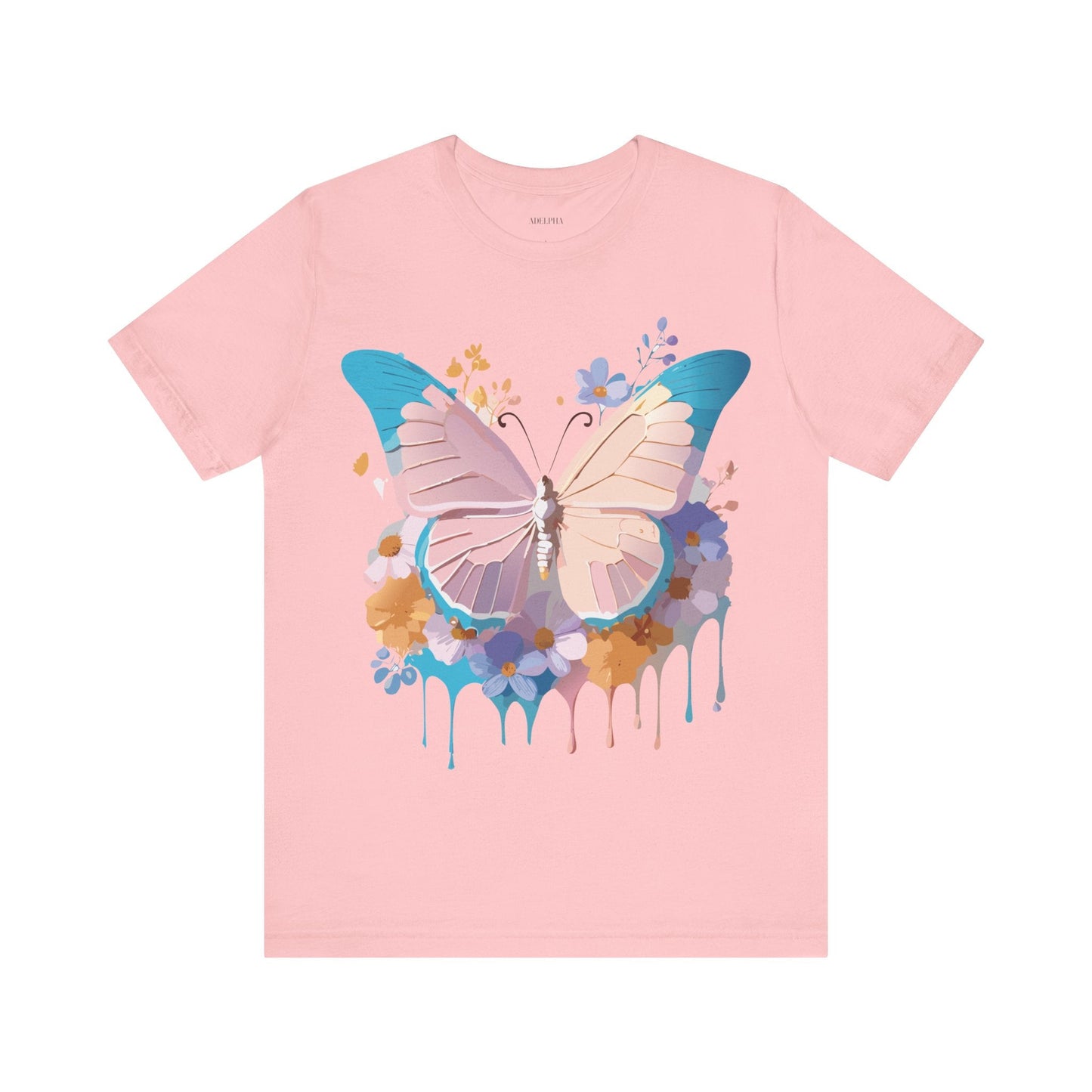 Butterfly Graphic Tee Vintage Inspired Adelpha Unisex Jersey Short Sleeve