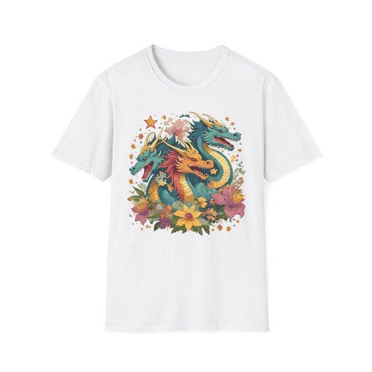 Dragon Graphic Tee Gildan Unisex 100 Cotton Tee Shirt with Animal a32