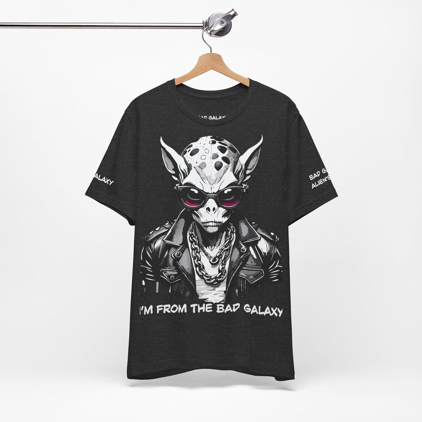 Alien Tee Shirt From Bad Galaxy Made To Order 100 Percent Cotton With Eco Friendly Inks