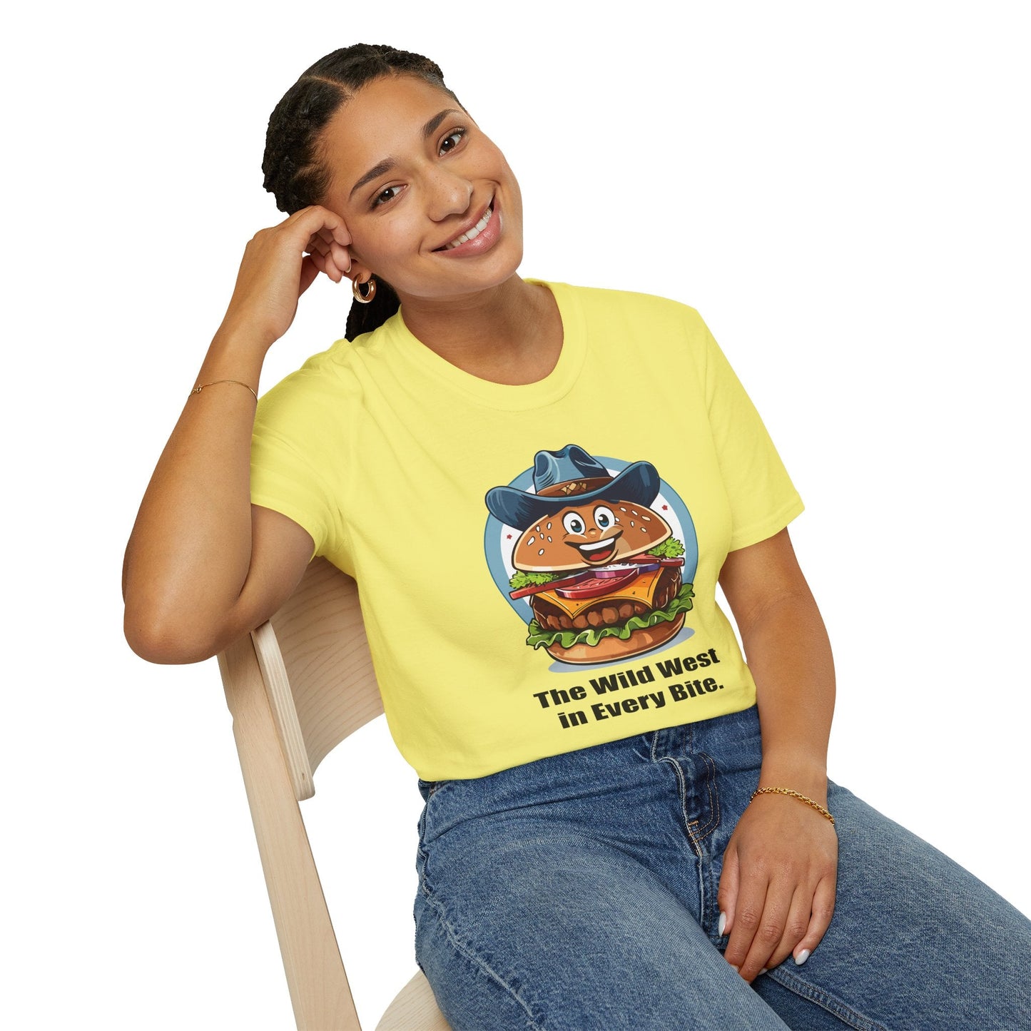 Funny Food T Shirts Unisex Gildan Softstyle 64000 Tee With Art Design Breathable Comfort