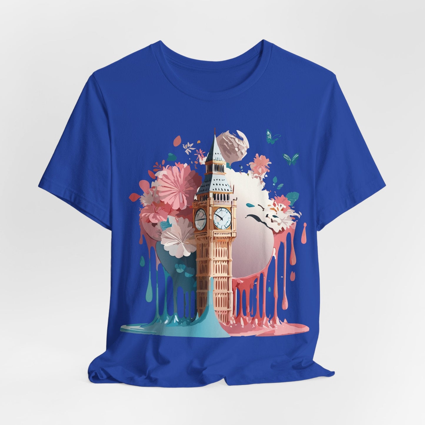 Adelpha London Graphic T Shirt Unisex Short Sleeve Tee For Everyday Style And Travel