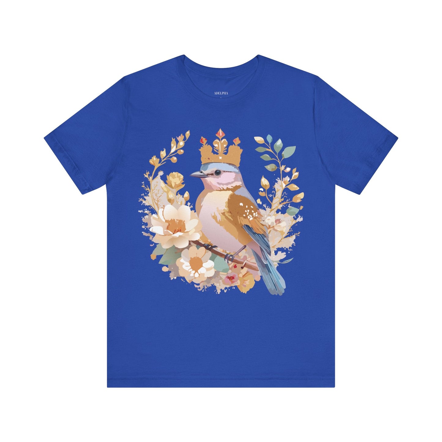 Medallion Graphic Tee Unisex Art Design Adelpha Vintage Inspired Short Sleeve Tee