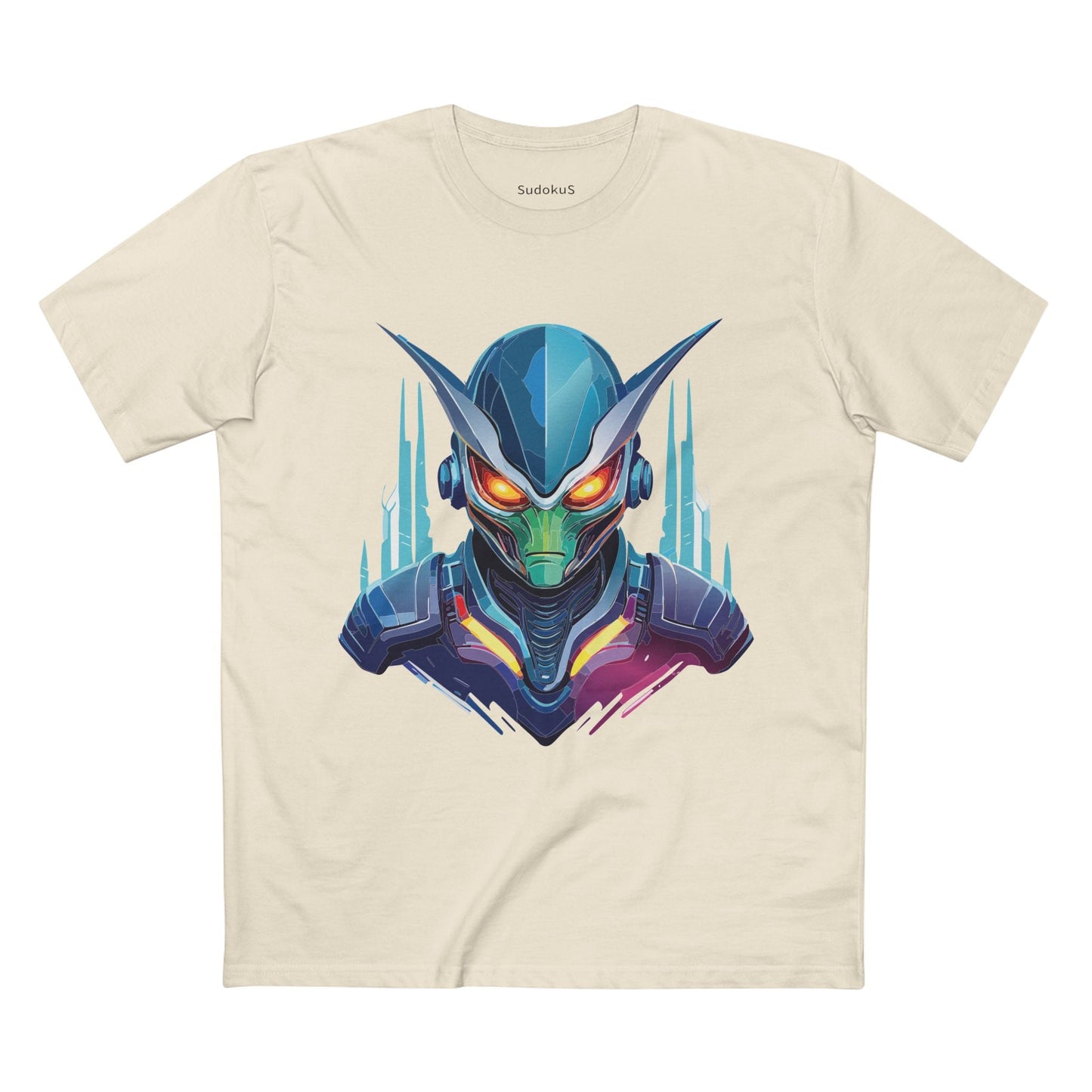 Aliens Graphic Unisex 100 Cotton Staple Tee 3