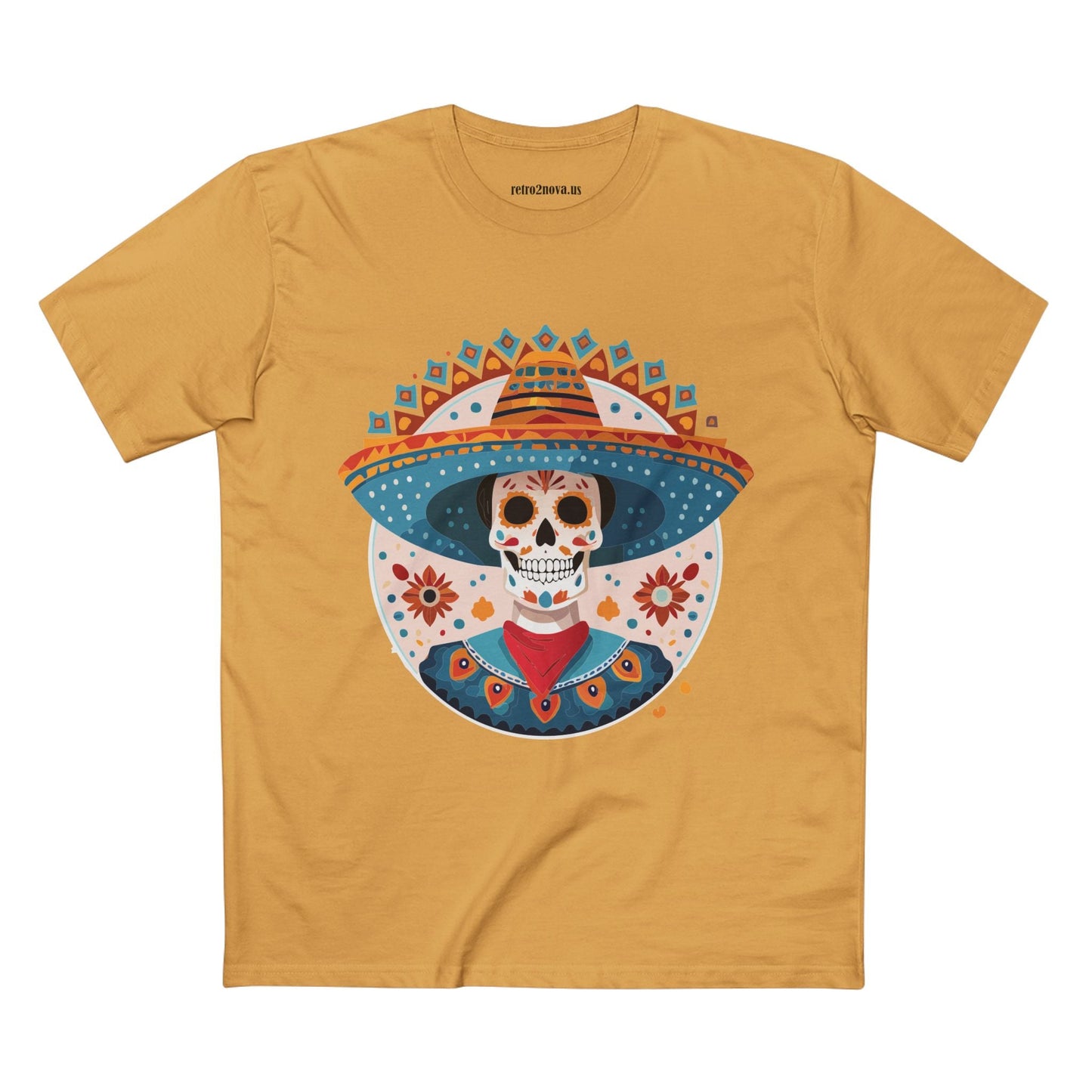 Skull Graphic Tee Unisex Premium Cotton Staple Tee With Original Art Design By Retro2Nova