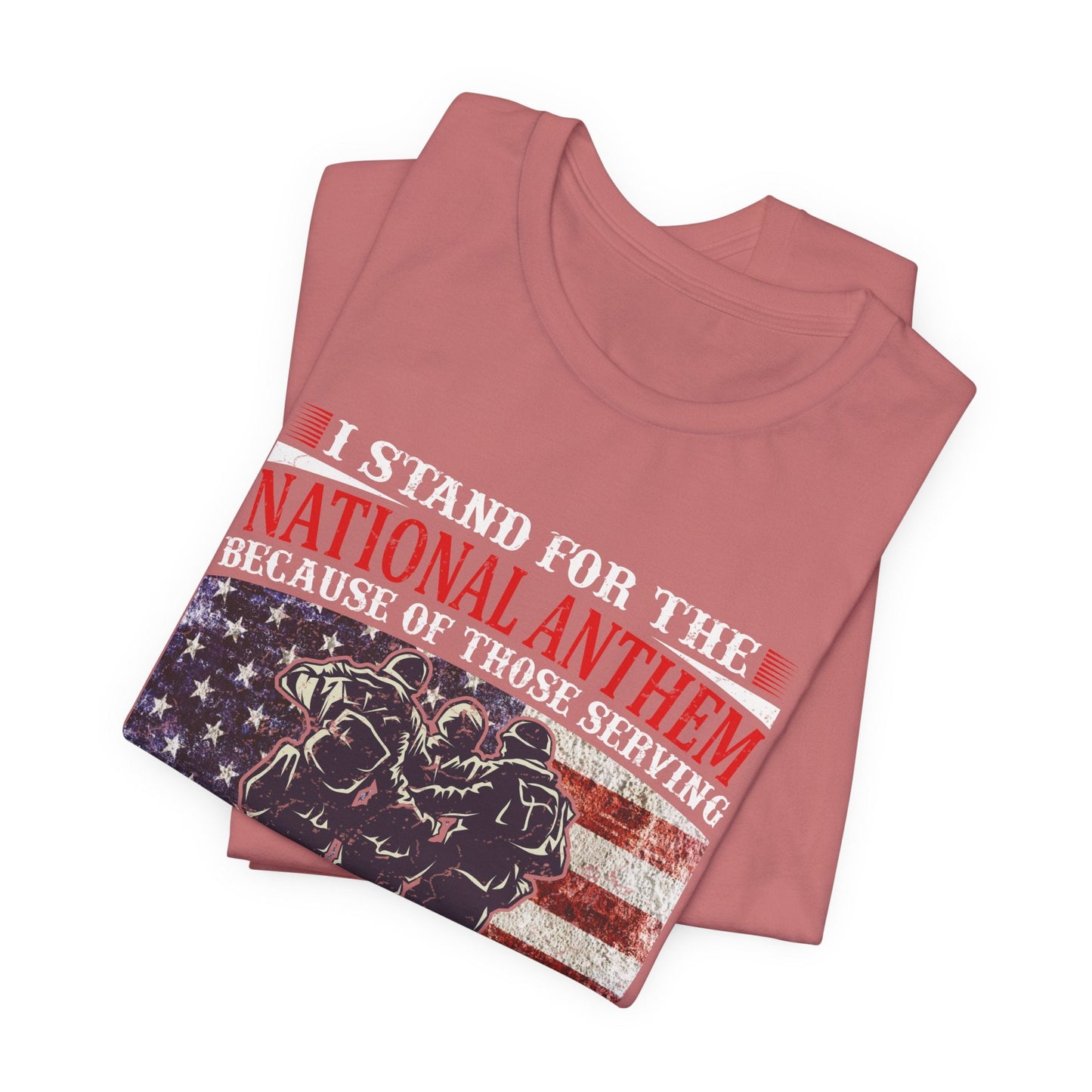 Army Veteran Patriotic Graphic Design Unisex Cotton T-Shirt v36