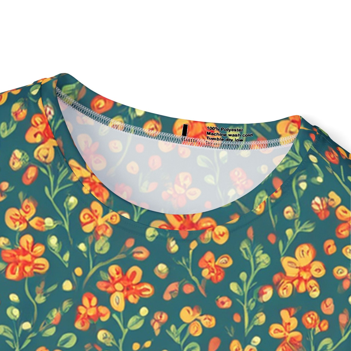 Unisex Floral Shirt, Floral Tee Shirt, Floral T-Shirt, T Shirt with Flowers 4