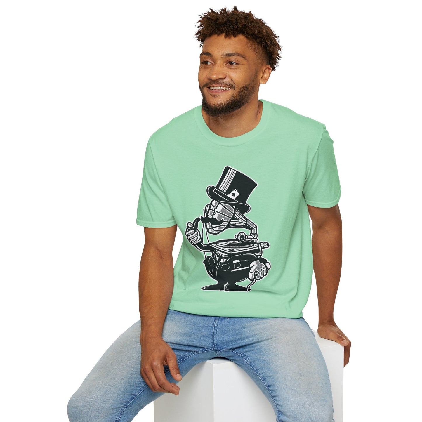 Cartoon T Shirt Animation T Shirt Funny Tee Shirt Unisex Gildan Softstyle 64000 Cotton Tee