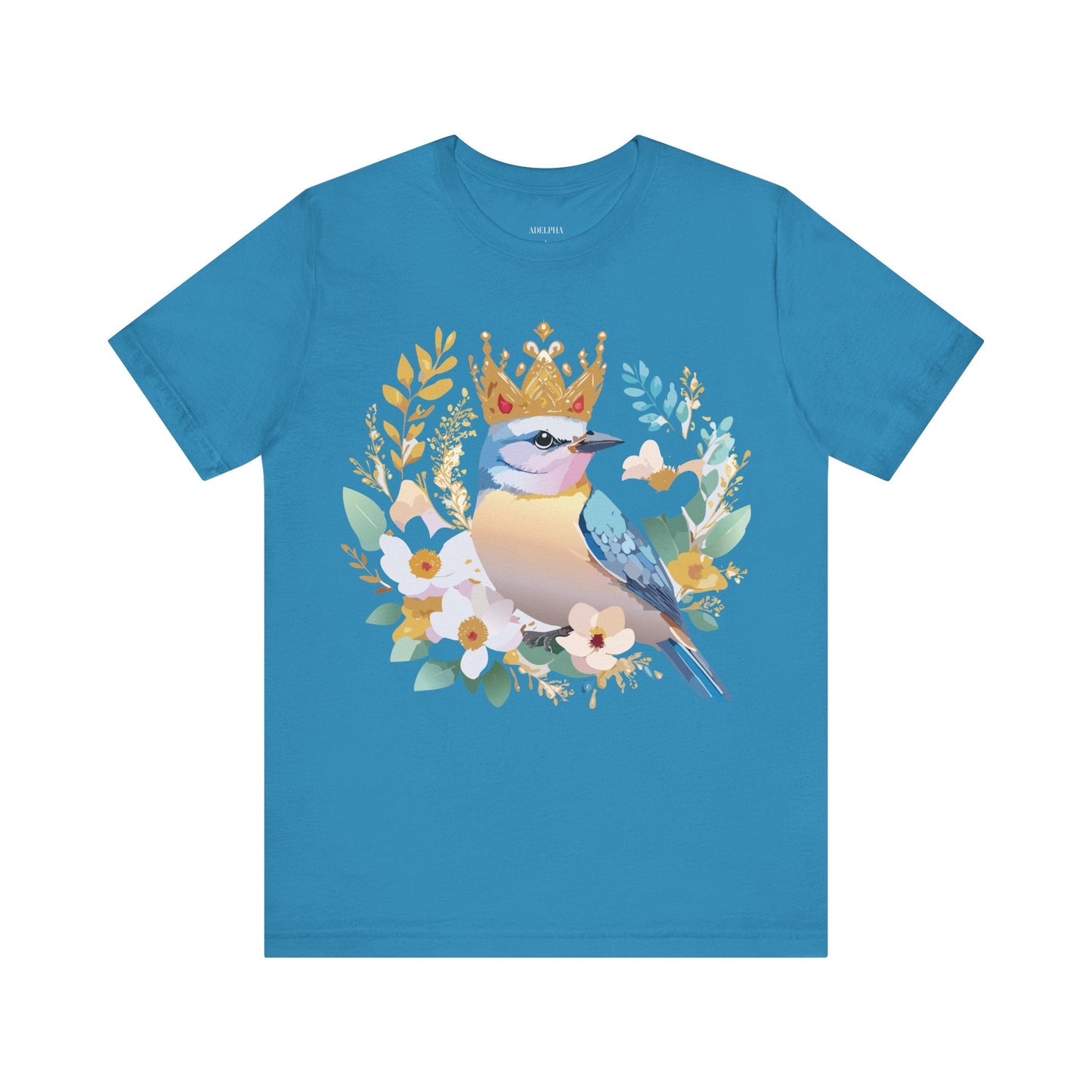 Medallion Shirt Graphic Tee Unisex Adelpha Art Design Vintage Inspired Short Sleeve