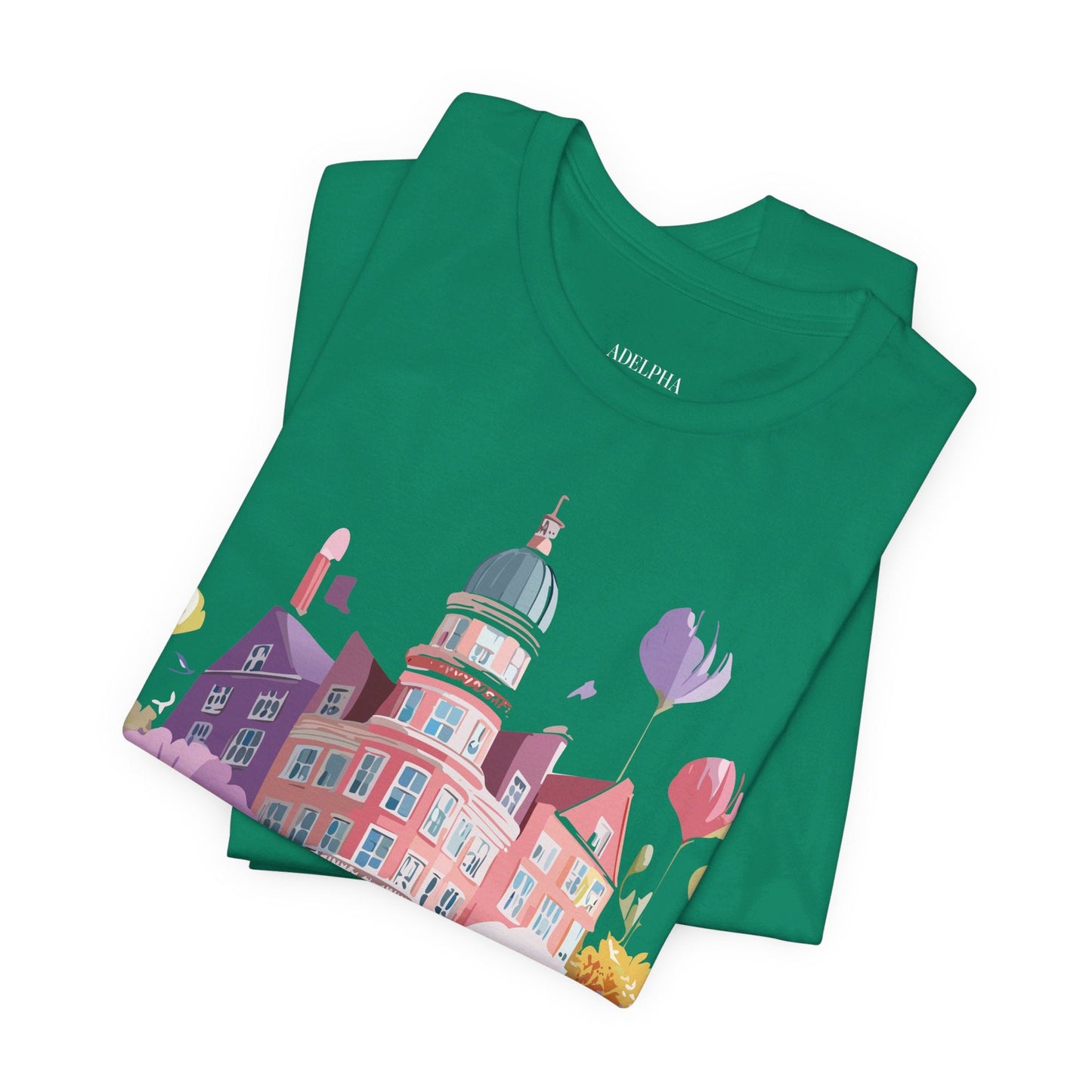 Amsterdam Tourist Shirt Unisex Graphic Tee With Vintage Adelpha Artwork For Everyday Wear