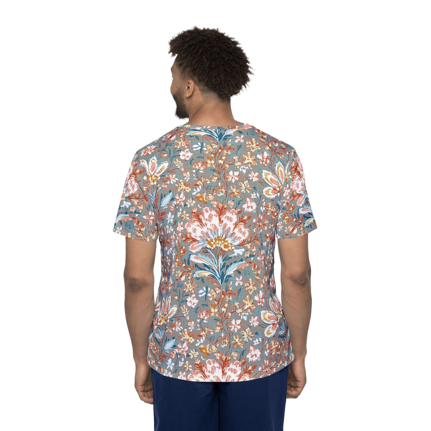 Unisex Floral Shirt, Floral Tee Shirt, Floral T-Shirt, T Shirt with Flowers 10
